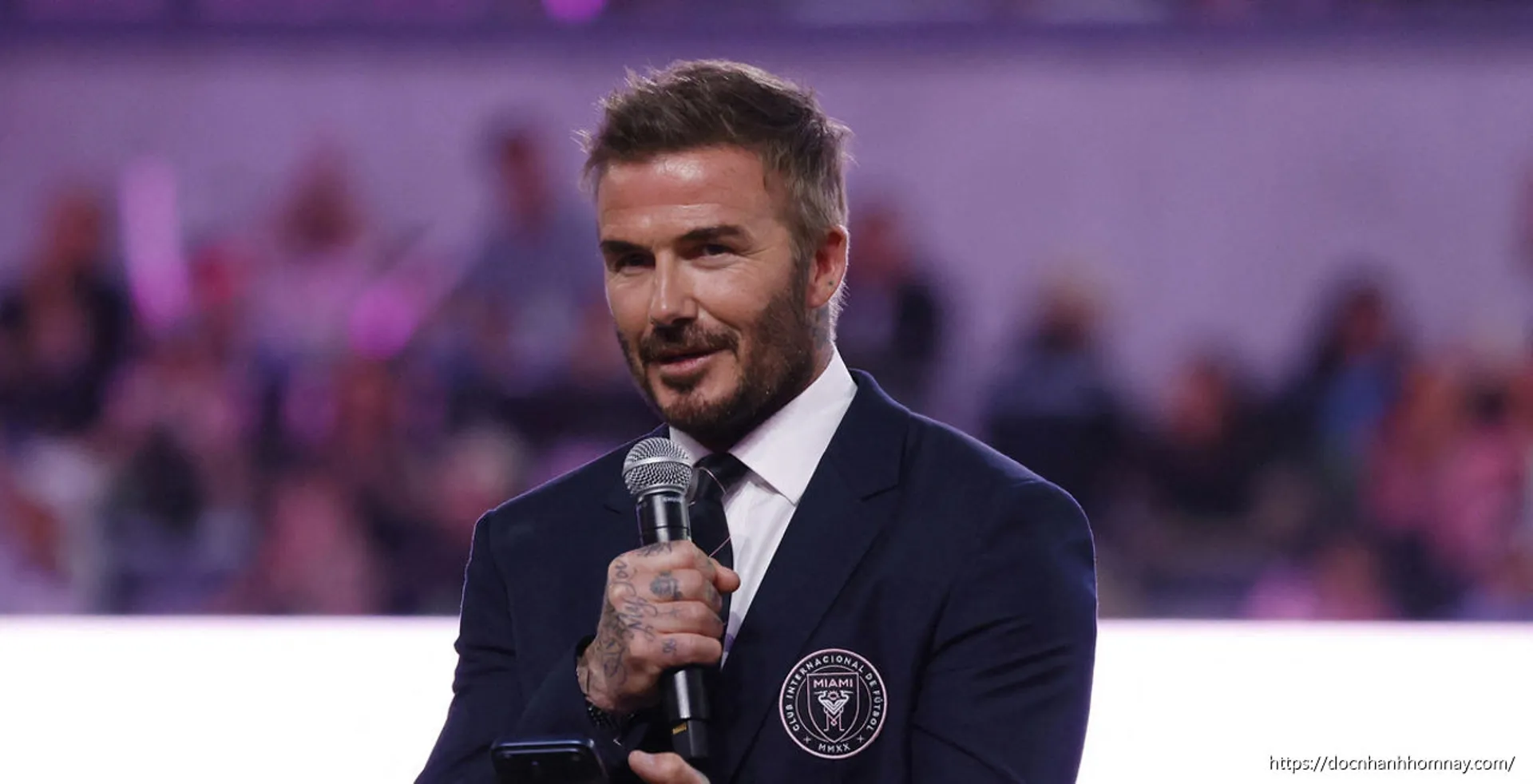 Beckham kiếm hàng chục triệu USD nhờ quãng nghỉ uống nước ở World Cup