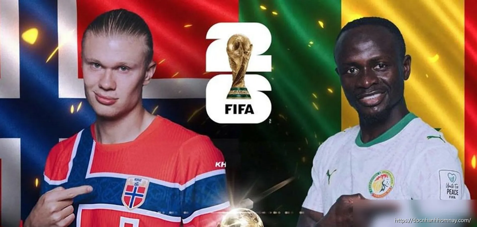 Trực tiếp bóng đá Na Uy vs Senegal: Thế trận cởi mở, Haaland và Mane đối đầu nảy lửa