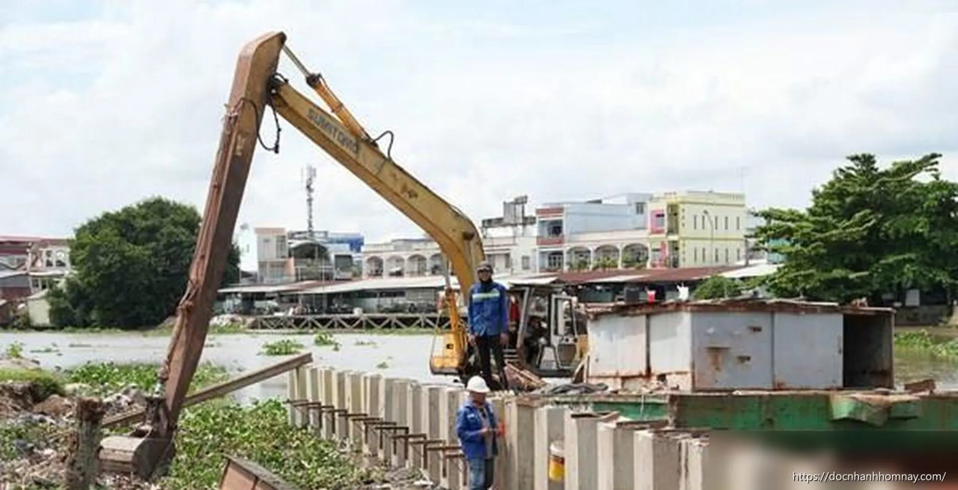 Đồng Tháp tháo gỡ mặt bằng, đẩy nhanh tiến độ Dự án đường hai bên bờ sông Bảo Định