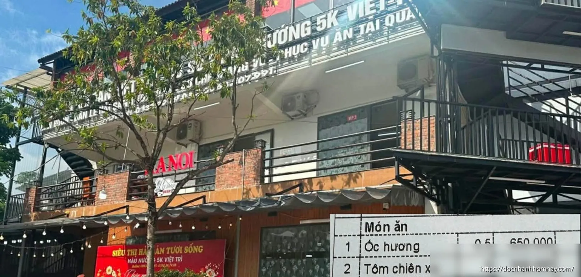 Vụ ăn cua hoàng đế, tôm Alaska hết 16 triệu: Một phụ nữ trong nhóm liên hệ chủ quán, xin đính chính hình ảnh