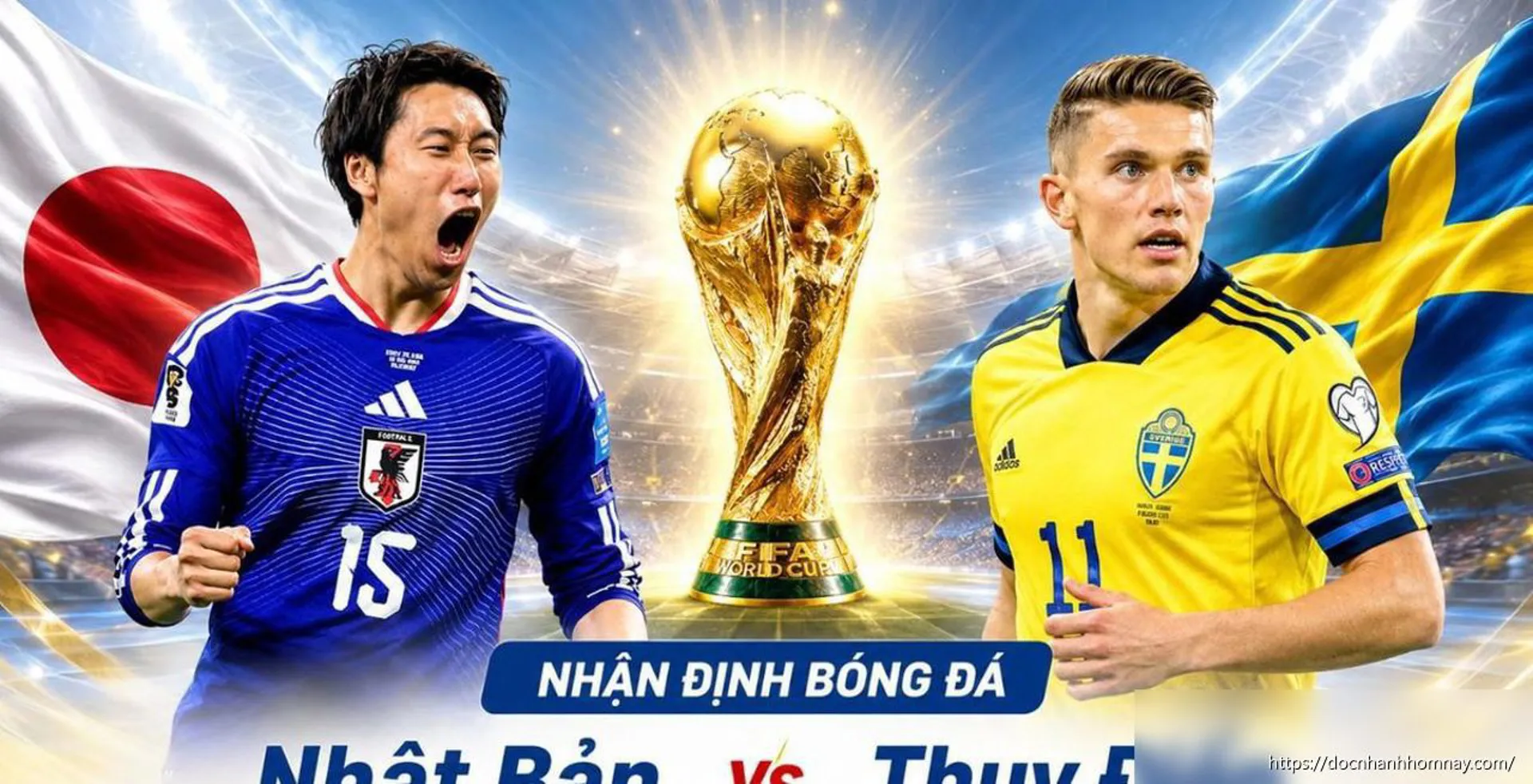 Dự đoán Nhật Bản vs Thụy Điển: Đại diện châu Á vẫn là cửa trên