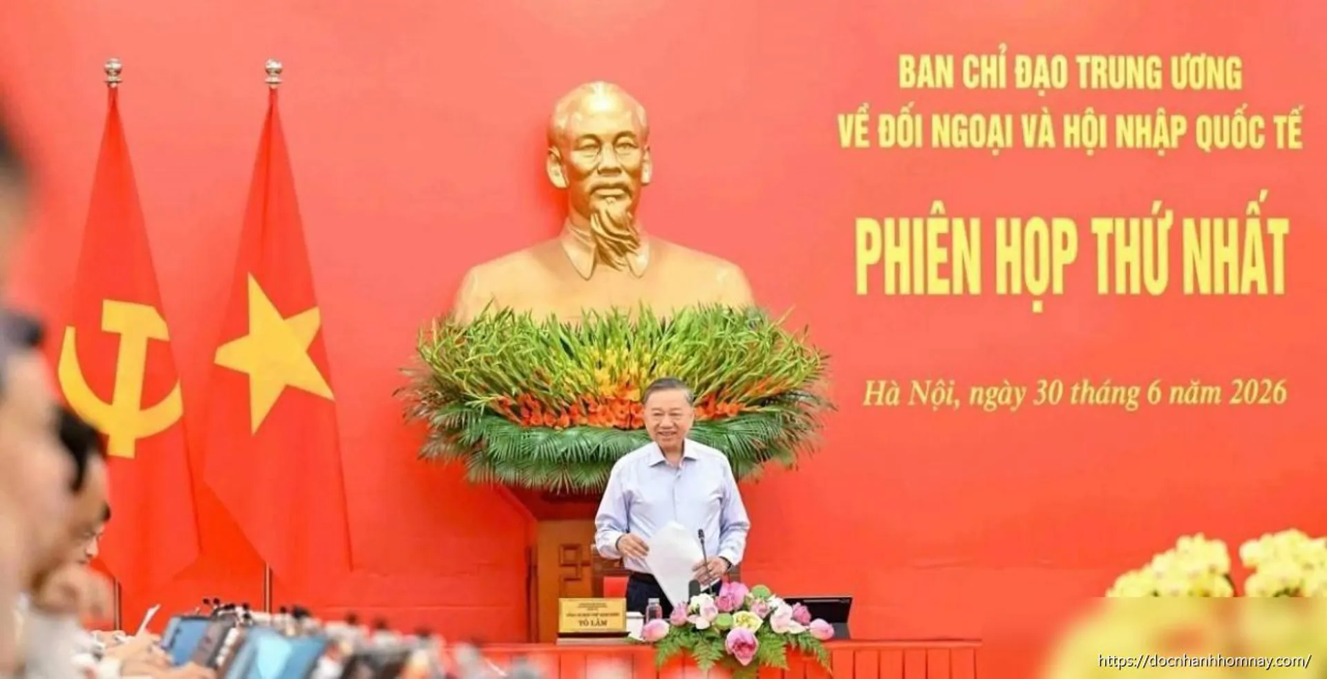 Đối ngoại và hội nhập quốc tế phải phục vụ trực tiếp mục tiêu phát triển đất nước