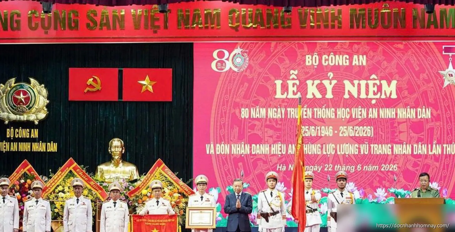 Đổi mới mạnh mẽ nội dung đào tạo, đáp ứng nhân lực an ninh trong giai đoạn mới
