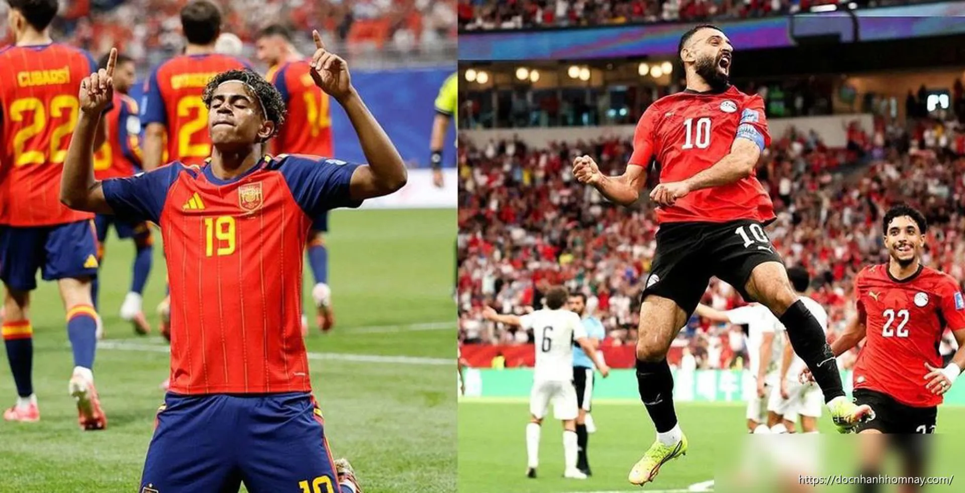 Tây Ban Nha 'trút giận' tại World Cup, Salah giúp Ai Cập ngược dòng ngoạn mục
