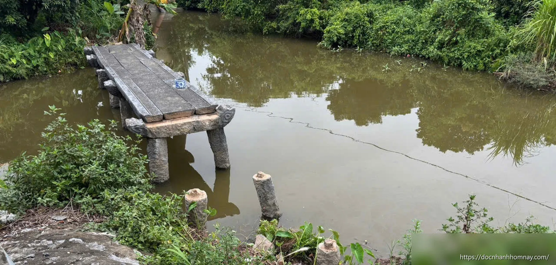 Vụ trộm phiến đá cầu cổ hơn 100 năm tuổi ở Hải Phòng: Lộ diện nhóm đối tượng và cách phi tang