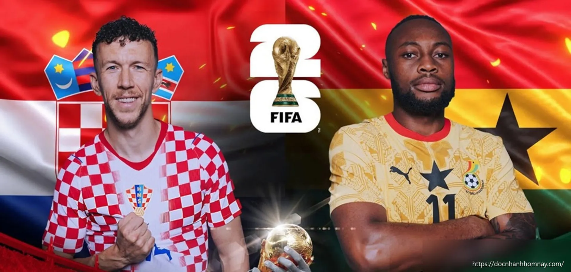 Trực tiếp bóng đá Croatia vs Ghana: Modric và các đồng đội quyết chiến giành vé đi tiếp