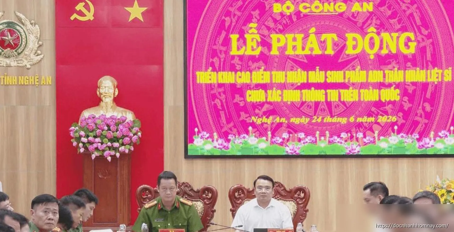 Phát động đợt cao điểm thu nhận mẫu ADN thân nhân liệt sĩ: Hành trình tìm lại danh tính cho những người đã khuất