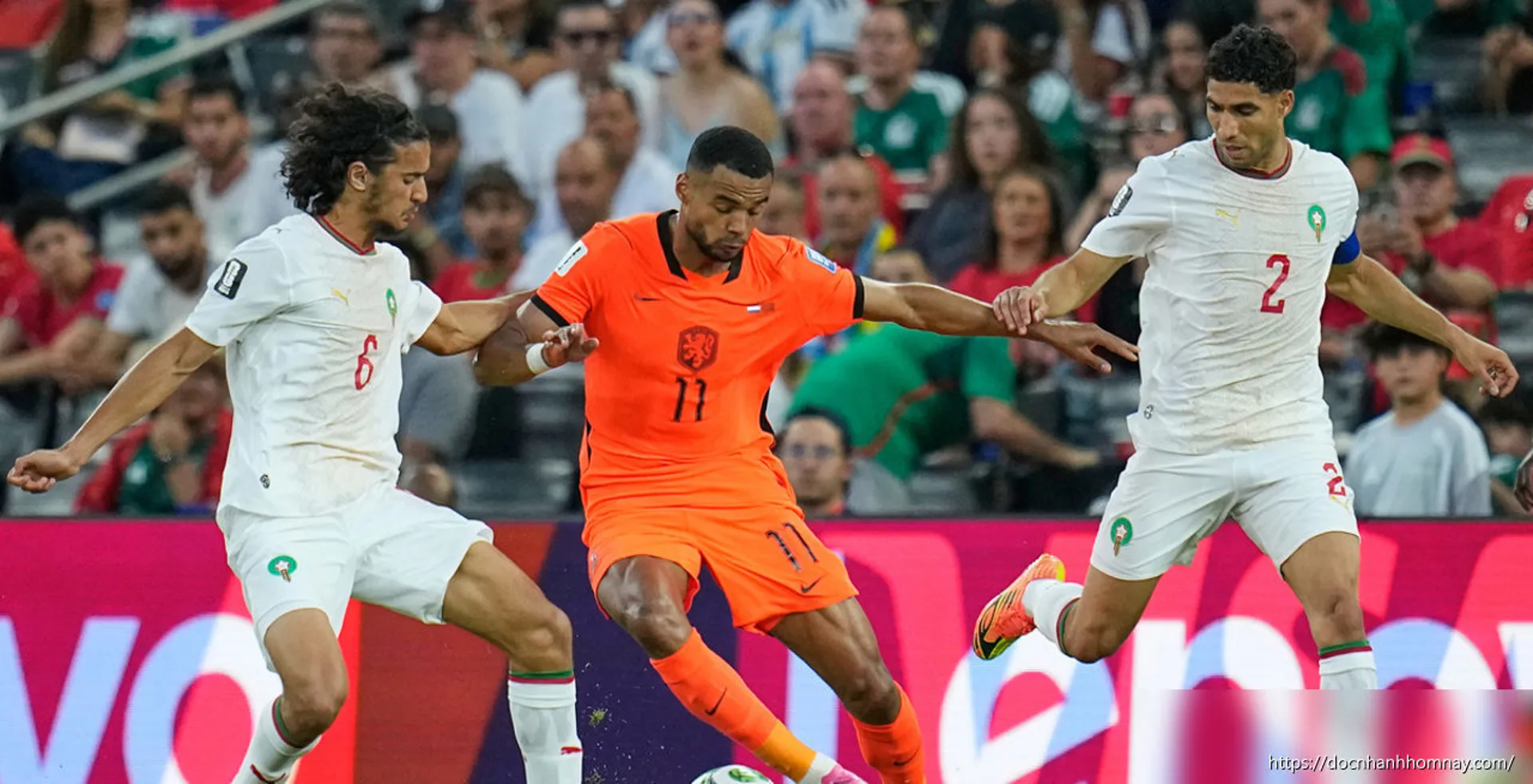 Hà Lan vs Morocco: Hiệp một kịch tính với nhiều cơ hội nhưng chưa có bàn thắng