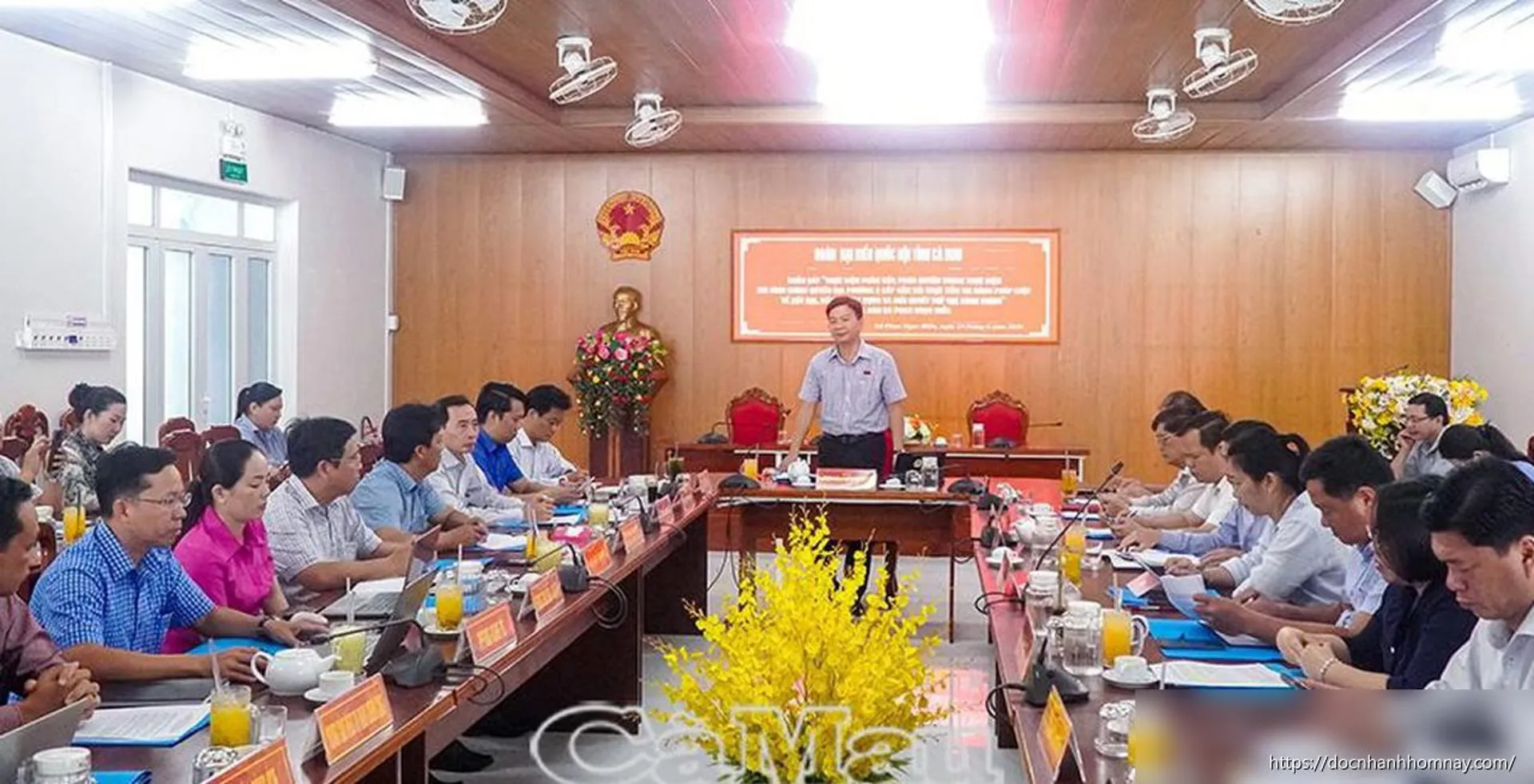 Khảo sát thực tế mô hình chính quyền 2 cấp tại xã Phan Ngọc Hiển: Nhiều kết quả tích cực, vẫn còn trăn trở