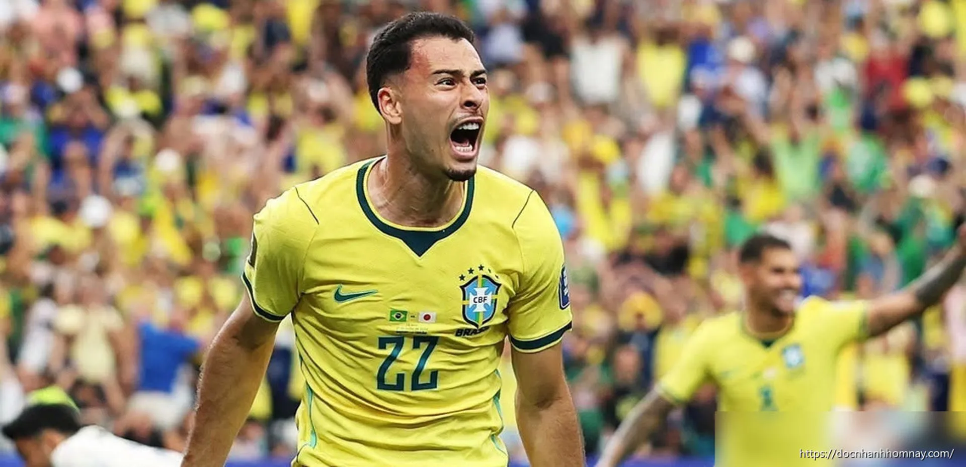 Casemiro, Martinelli giúp Brazil ngược dòng hạ Nhật Bản phút 90+5