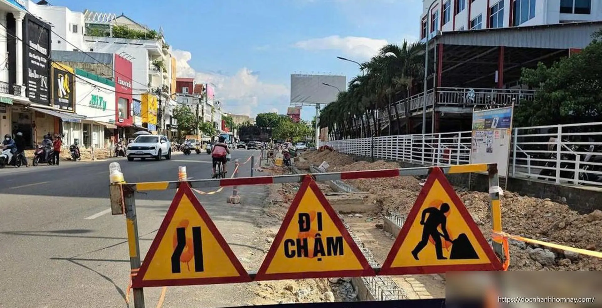 Dự án nâng cấp đường Bà Triệu Huế: Hơn 541 tỷ đồng, tiến độ ra sao?