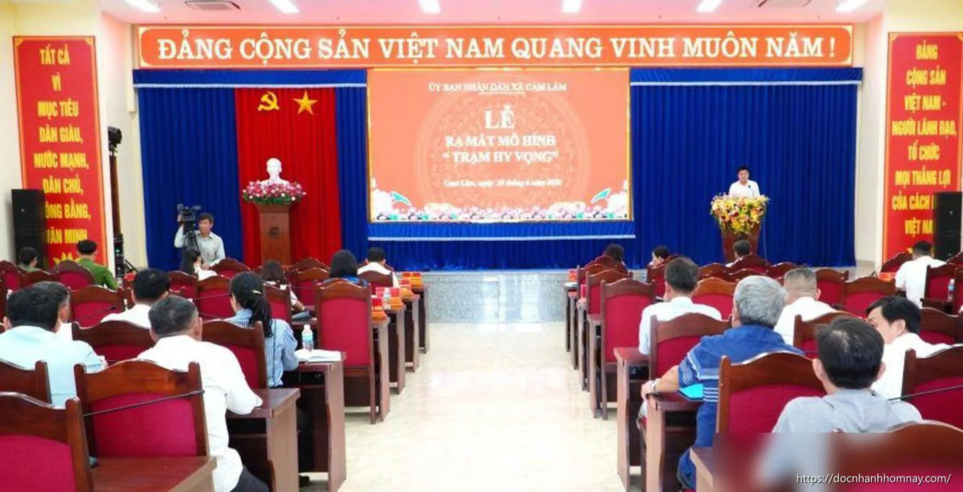 Xã Cam Lâm ra mắt mô hình 'Trạm hy vọng' hỗ trợ người nghiện ma túy