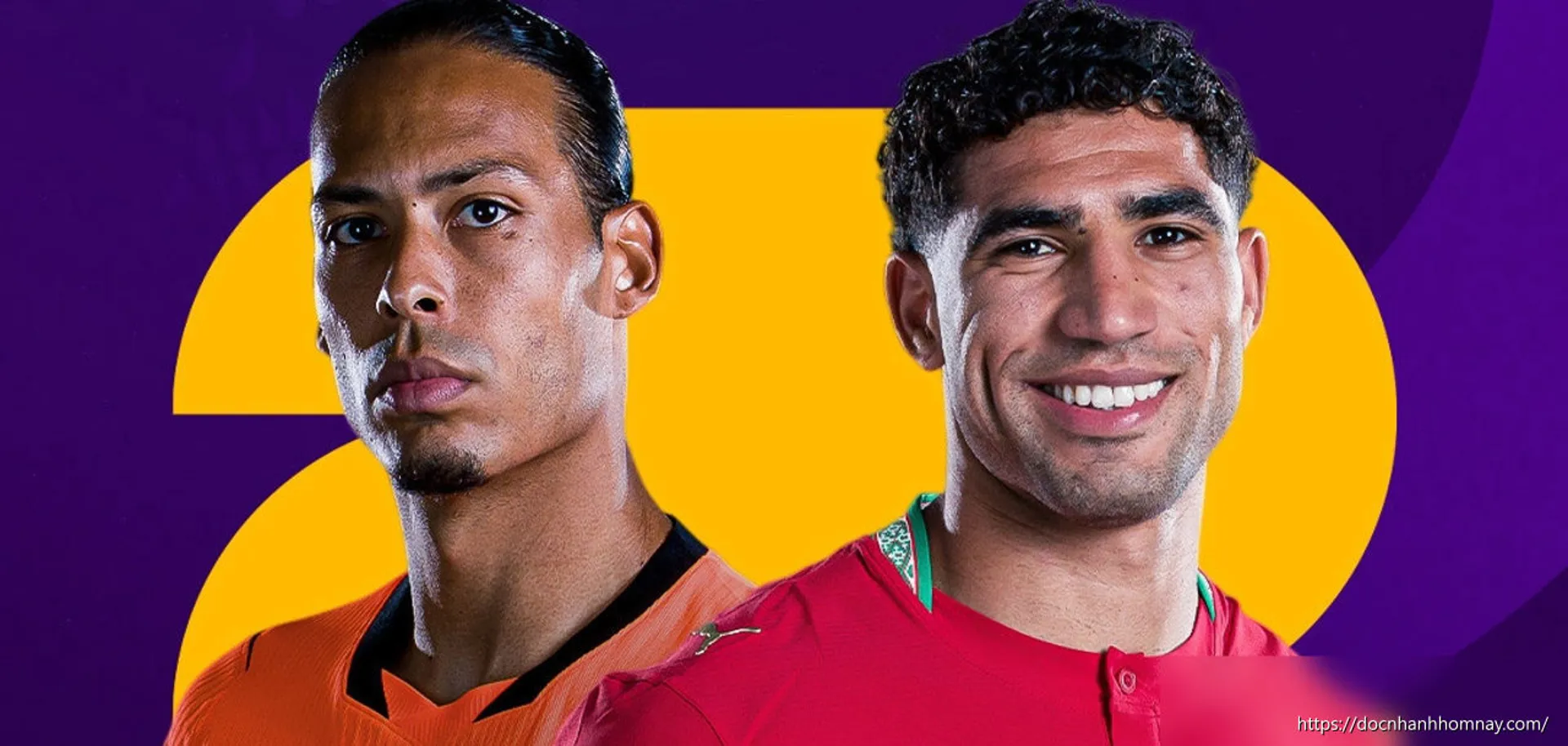 Trực tiếp bóng đá Hà Lan vs Maroc, 8h ngày 30/6