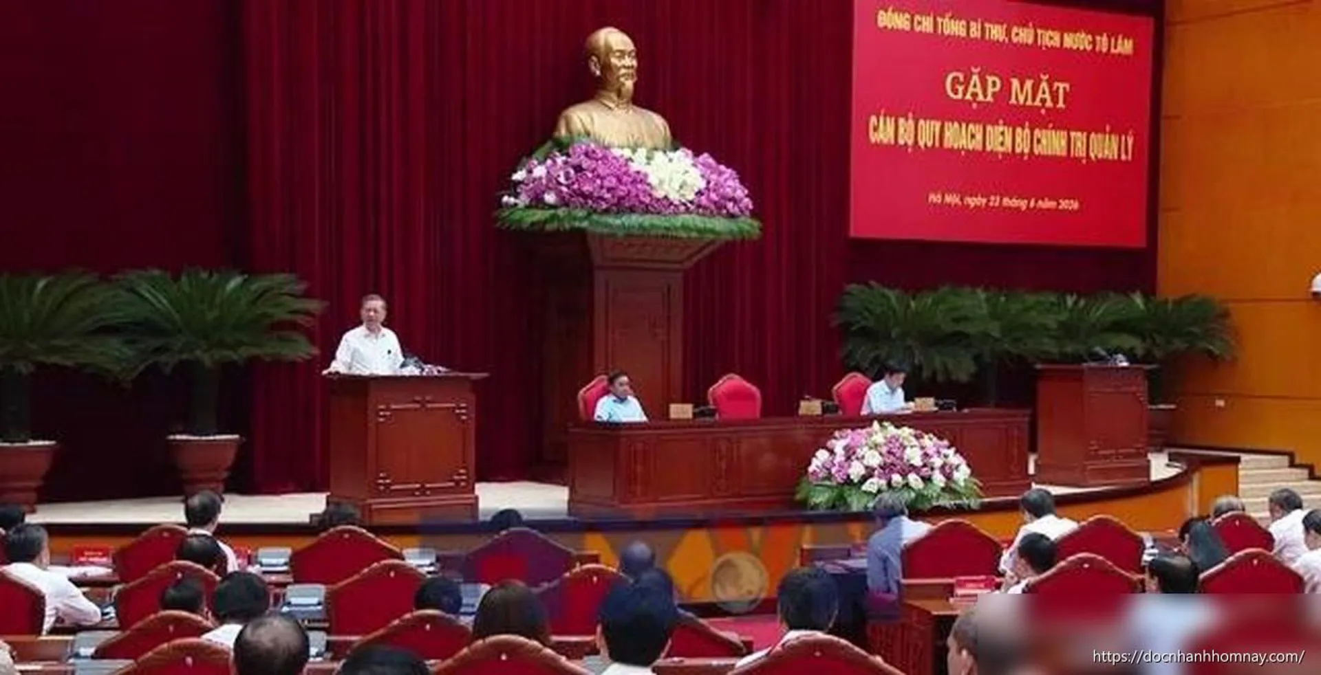 Tổng Bí thư Tô Lâm: Làm tốt quy hoạch hôm nay là chuẩn bị năng lực lãnh đạo của Đảng trong ngày mai