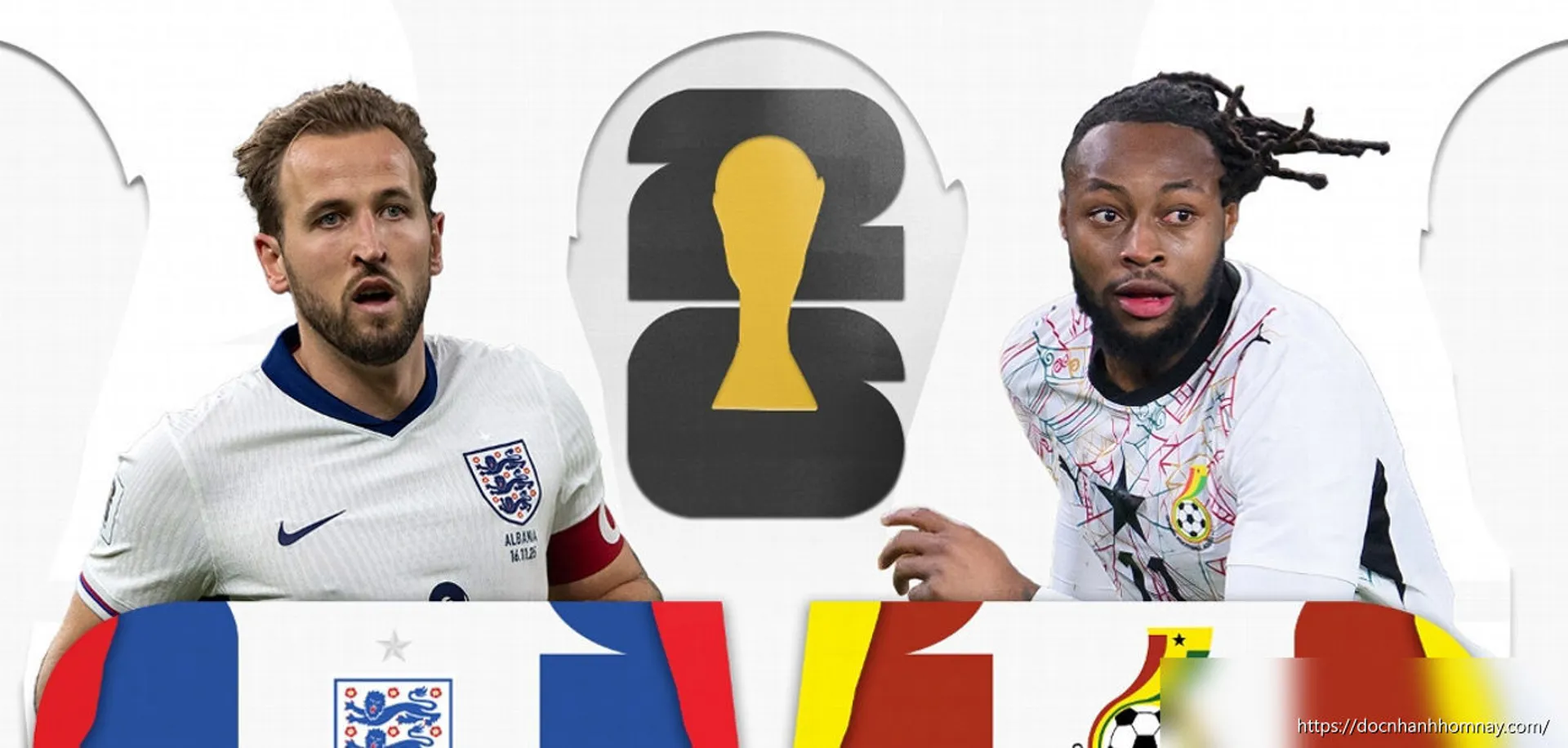 Nhận định Anh vs Ghana: 'Tam sư' thắng tưng bừng, mở toang cánh cửa đi tiếp