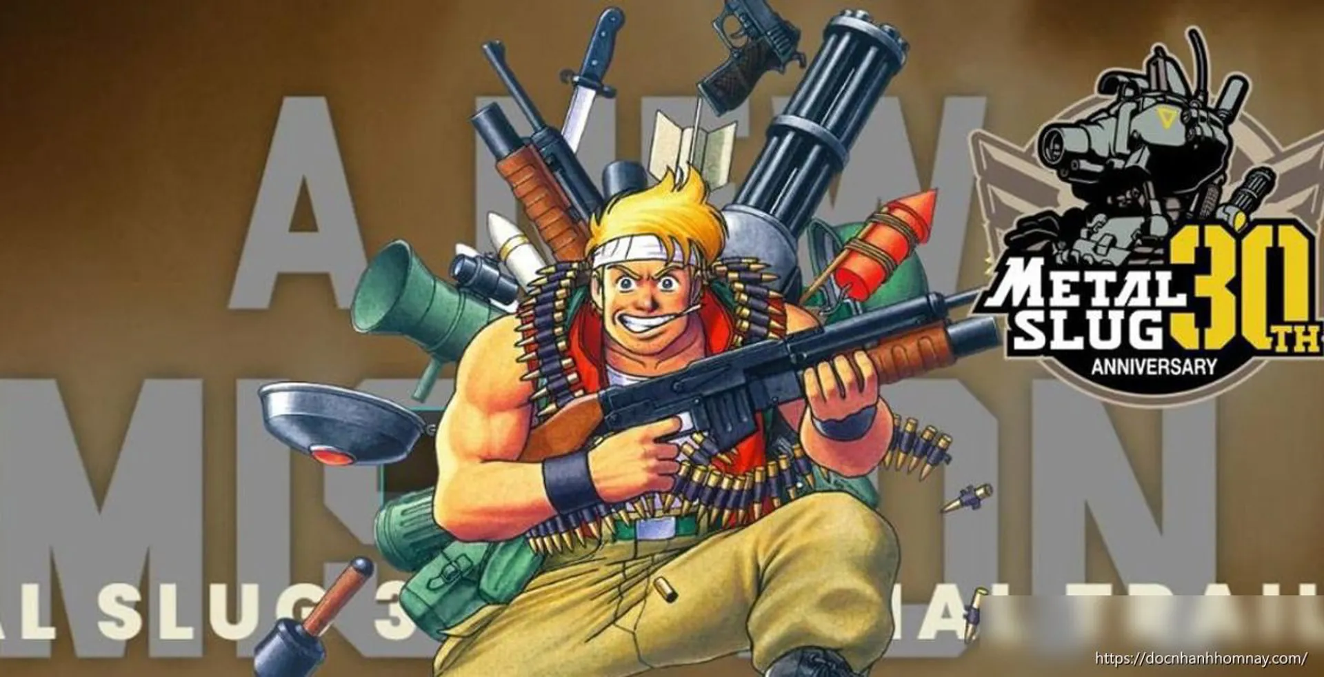 Metal Slug hồi sinh: SNK công bố loạt dự án Reboot kỷ niệm 30 năm thương hiệu
