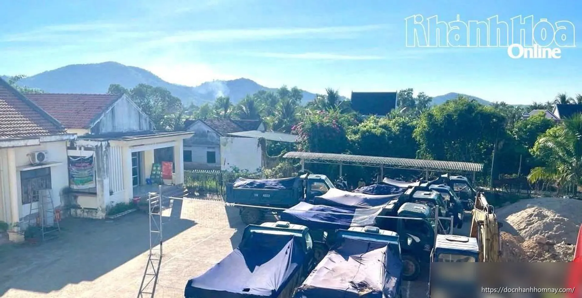 Xã Hòa Trí: Quyết liệt ngăn chặn khai thác khoáng sản trái phép