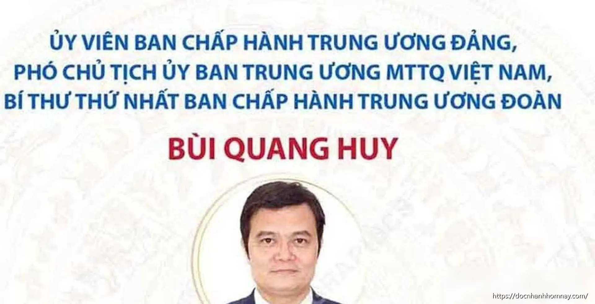 Danh sách Ban Bí thư Trung ương Đoàn Thanh niên Cộng sản Hồ Chí Minh khóa XIII