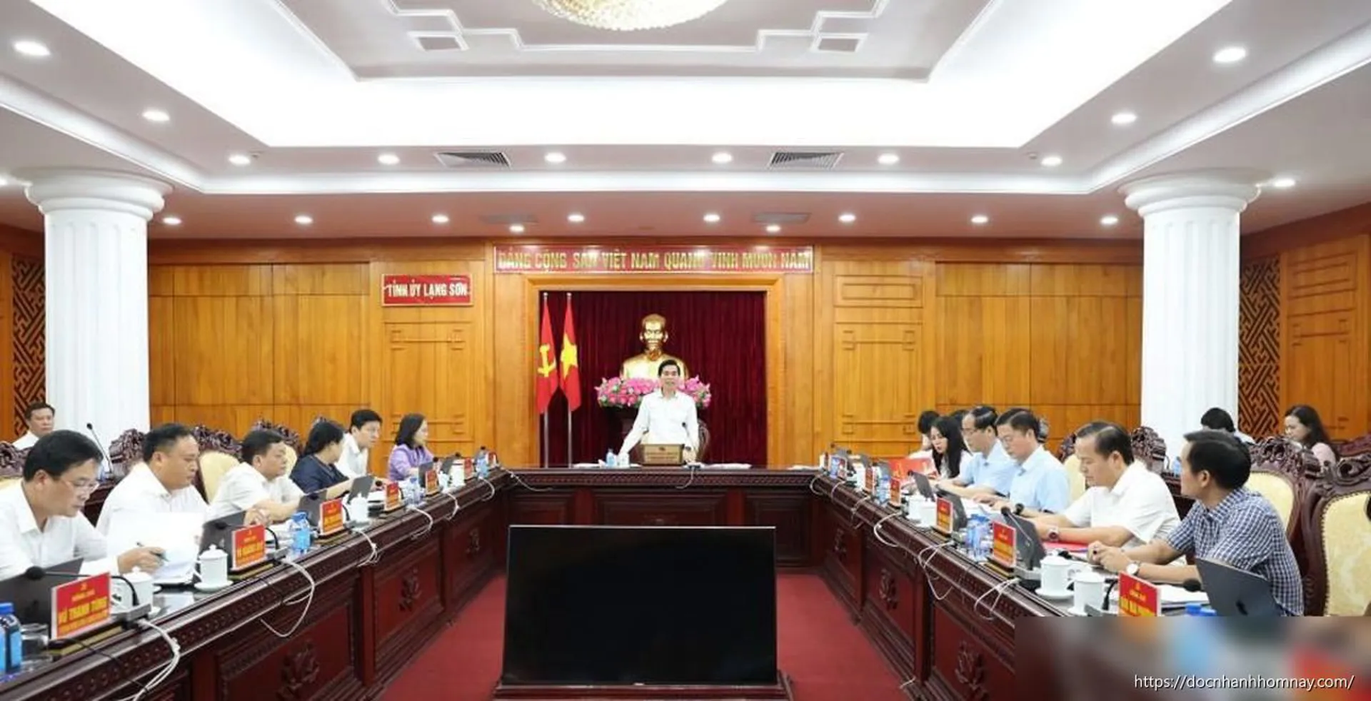 Lạng Sơn: Ban Thường vụ Tỉnh ủy họp bàn nhiều nội dung then chốt về phát triển kinh tế - xã hội