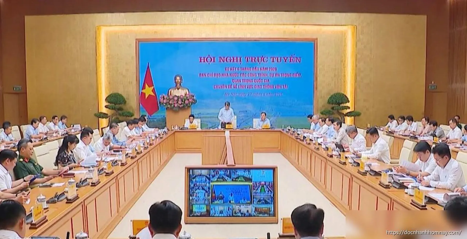 Thủ tướng Lê Minh Hưng: Kiên quyết không chấp nhận lùi tiến độ dự án nếu không có lý do chính đáng