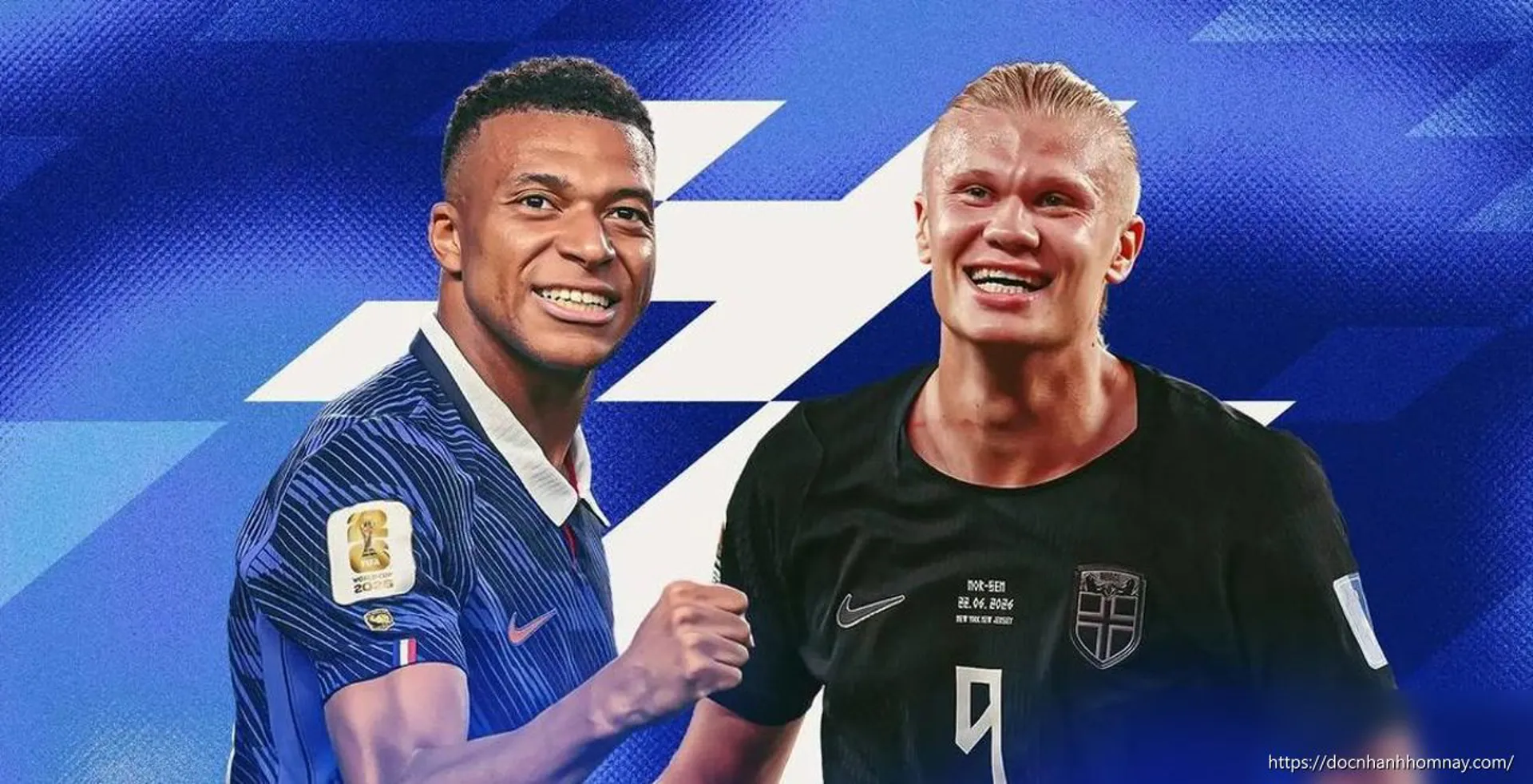 Trực tiếp Na Uy vs Pháp, 02h00 ngày 27/6: Cuộc chiến của những người khổng lồ