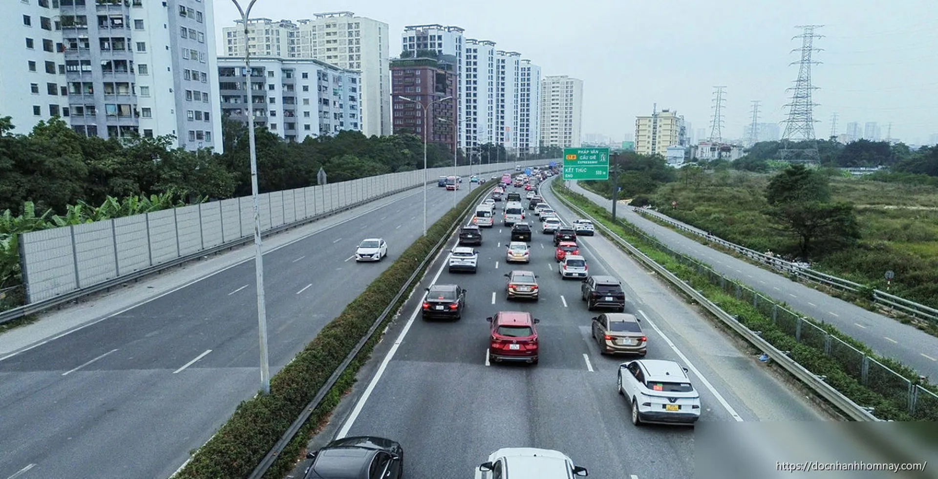 Xây nút giao kết nối cao tốc Pháp Vân - Cầu Giẽ với khu đô thị thể thao quốc tế