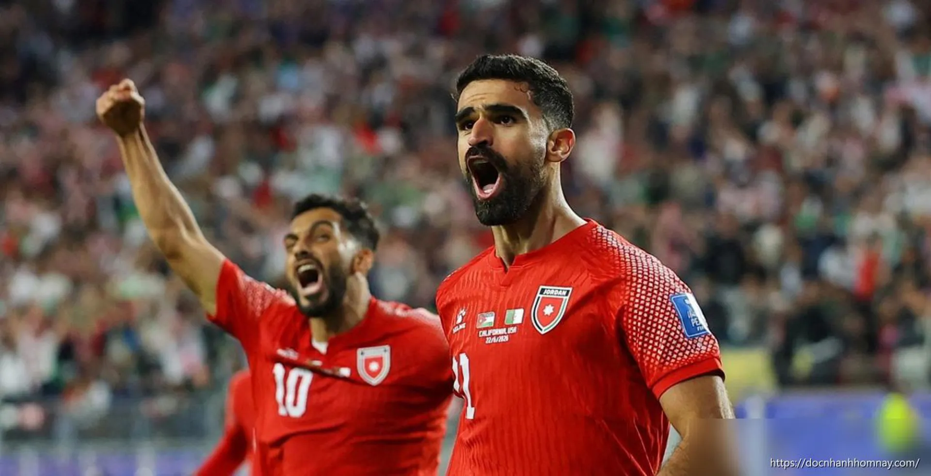 Jordan trở thành đội châu Á đầu tiên bị loại khỏi World Cup 2026 sau trận thua Algeria