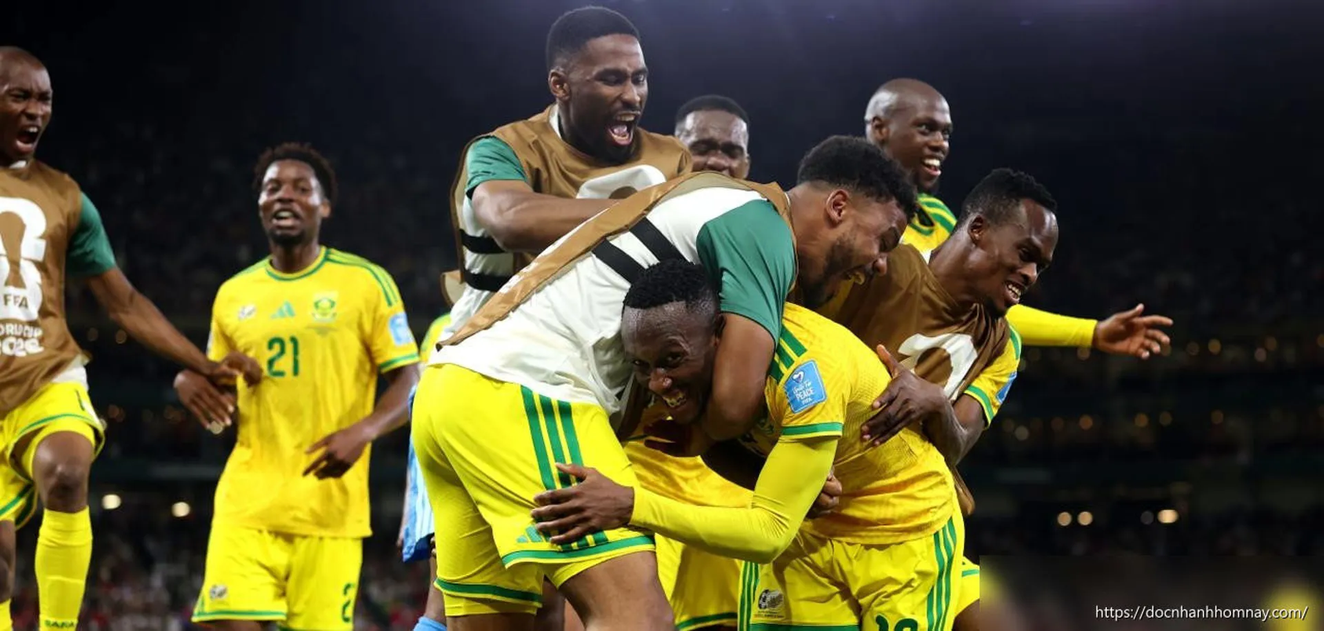 Nam Phi vùng lên đánh bại Hàn Quốc, giành vé vào vòng 1/16 World Cup 2026