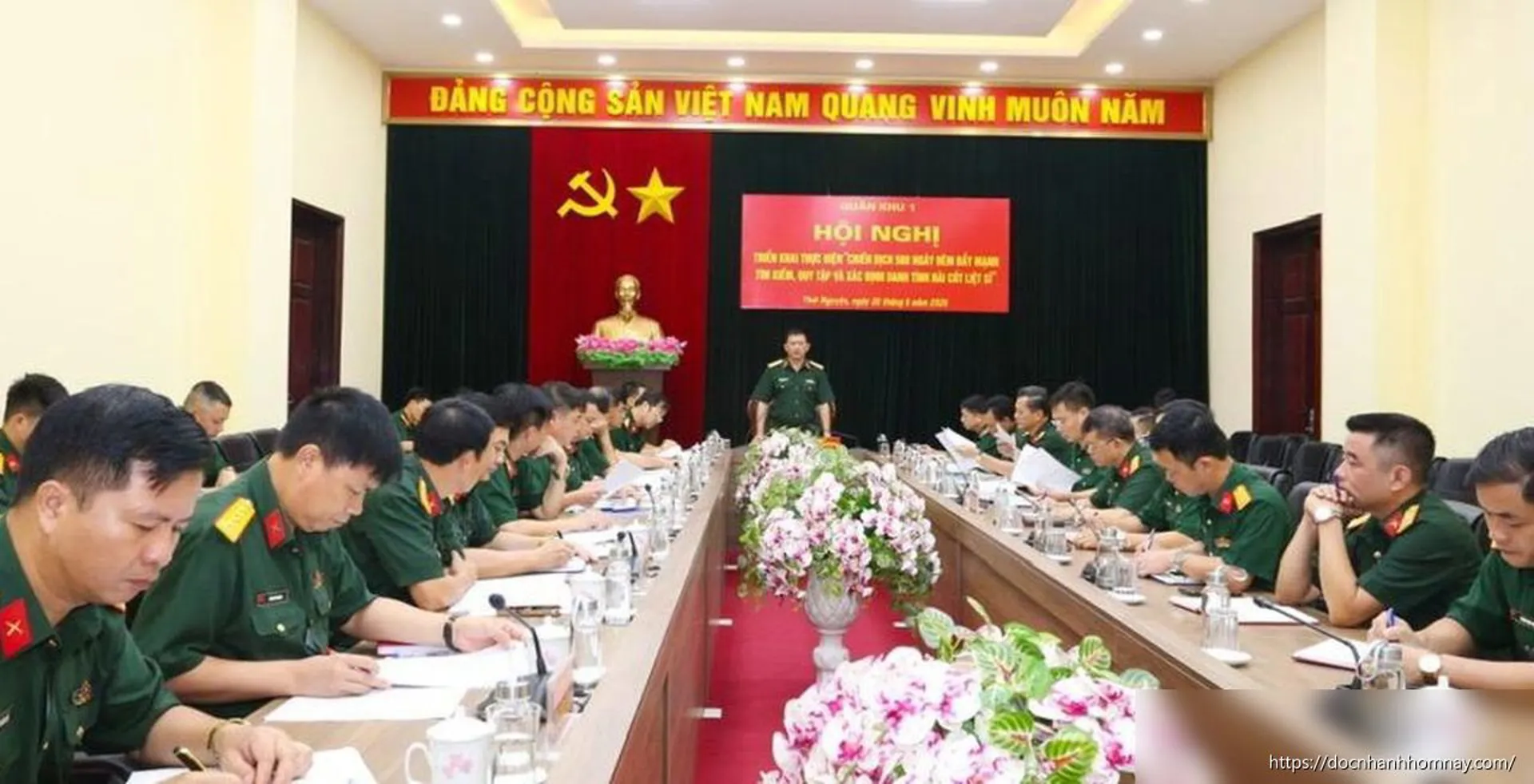 Quân khu 1 triển khai 'Chiến dịch 500 ngày đêm' tìm kiếm, xác định danh tính hài cốt liệt sĩ