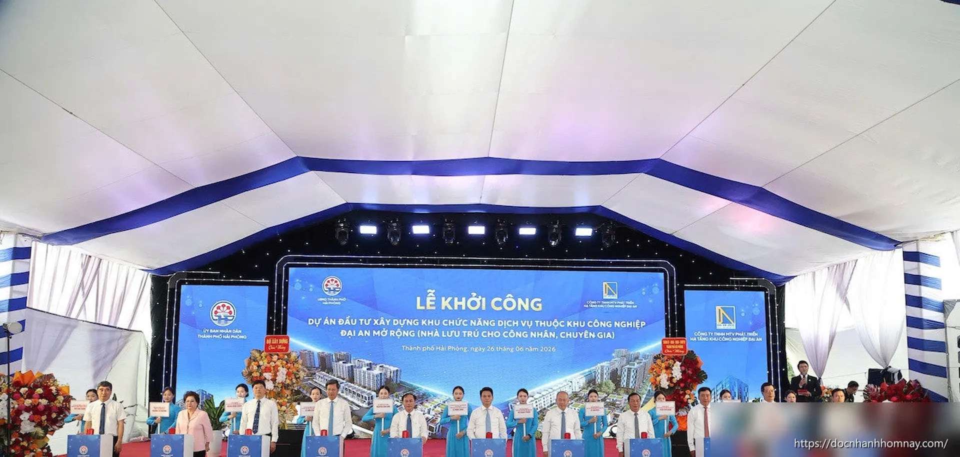 Hải Phòng khởi công dự án nhà ở cho thuê hơn 1.100 tỷ đồng: Bước tiến mới cho an sinh xã hội