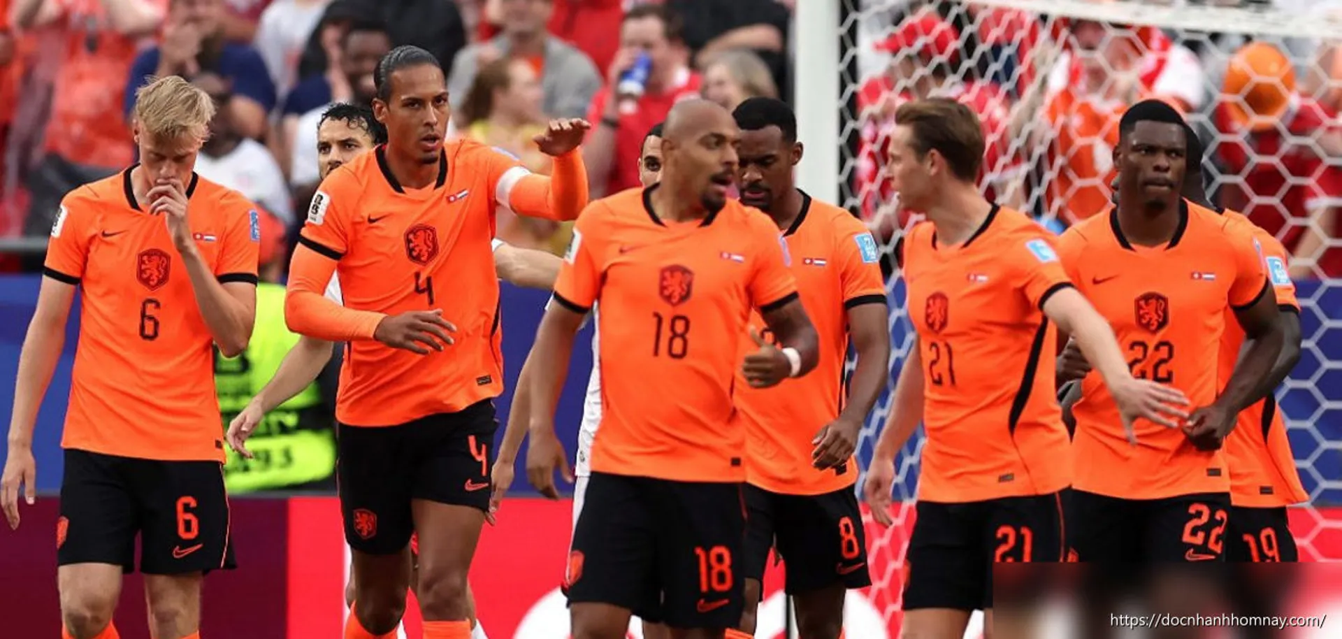 Hà Lan thắng dễ Tunisia, hẹn đấu Maroc ở vòng 1/16 World Cup 2026