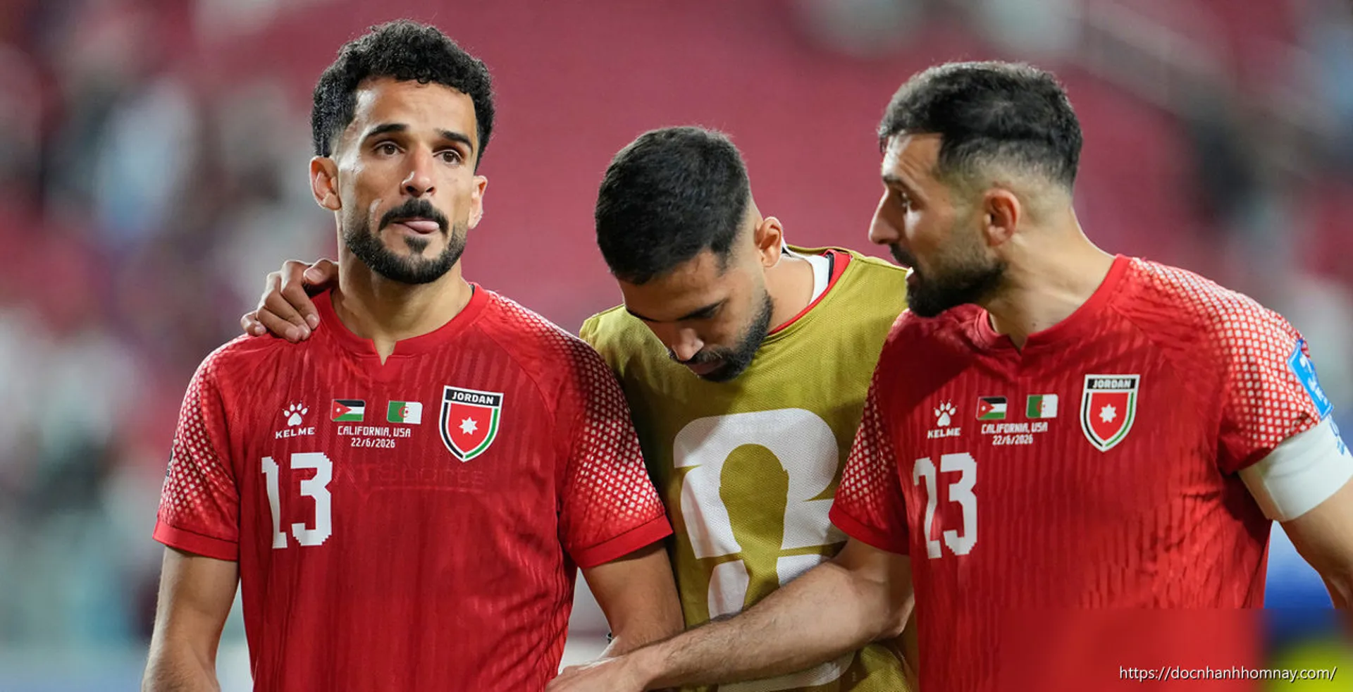 Jordan trở thành đội châu Á đầu tiên bị loại tại World Cup 2026