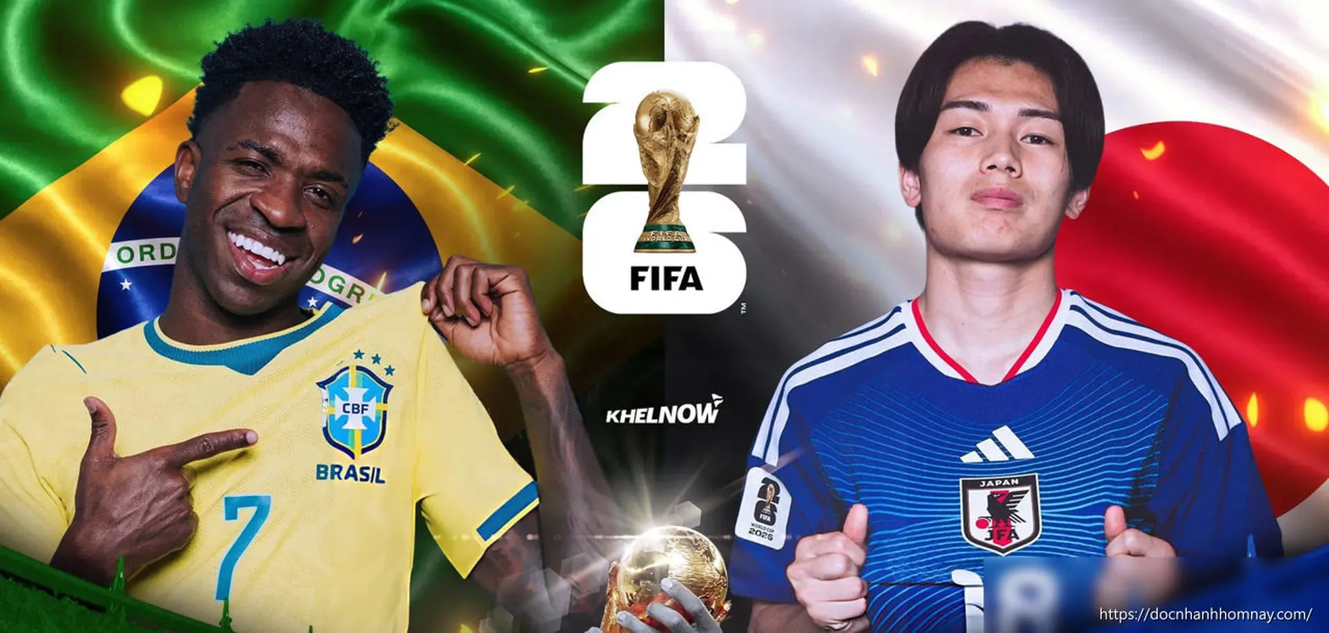 Trực tiếp bóng đá Brazil vs Nhật Bản: Đội hình siêu tấn công
