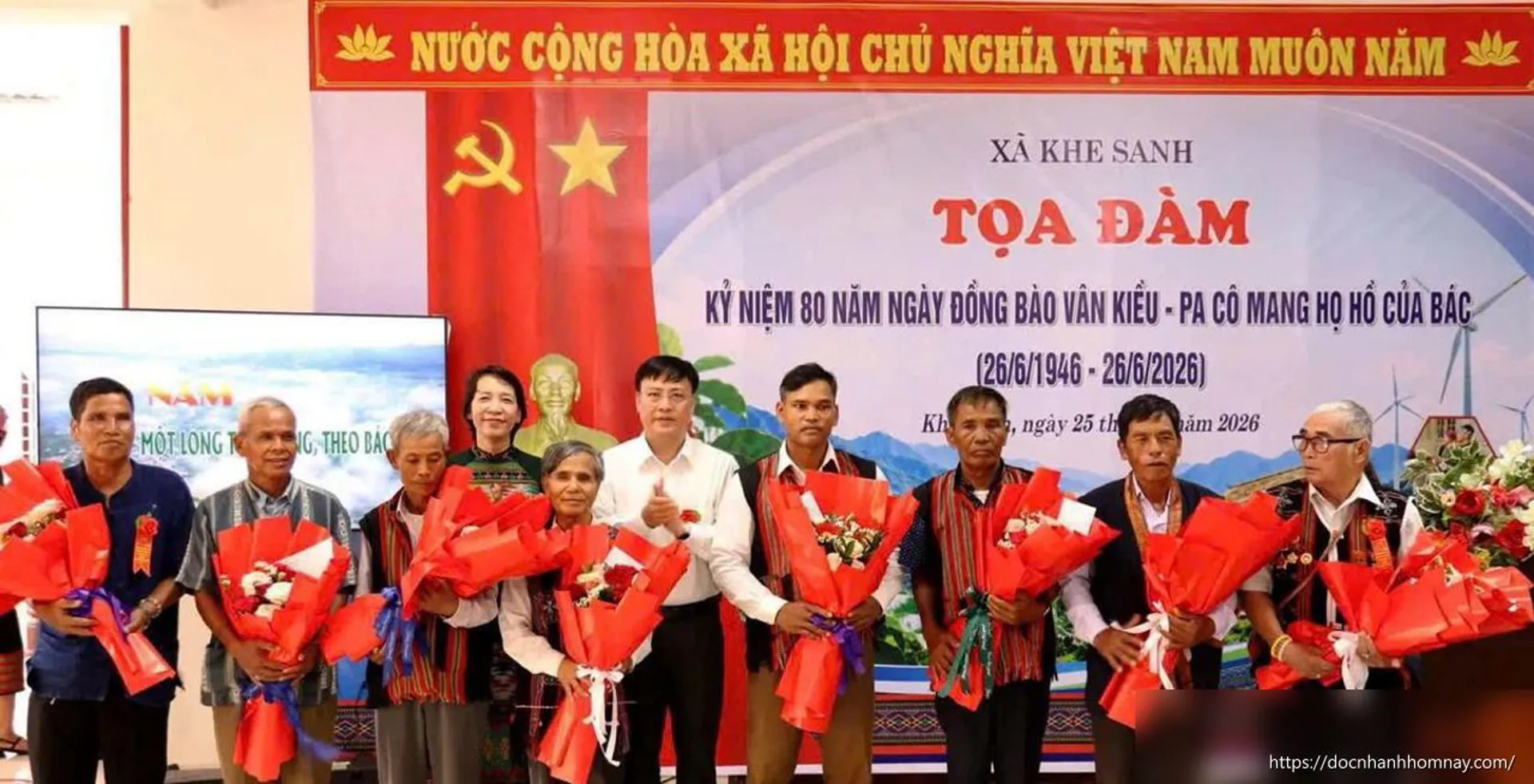 80 năm tự hào mang họ Hồ của Bác: Tọa đàm kỷ niệm tại Khe Sanh