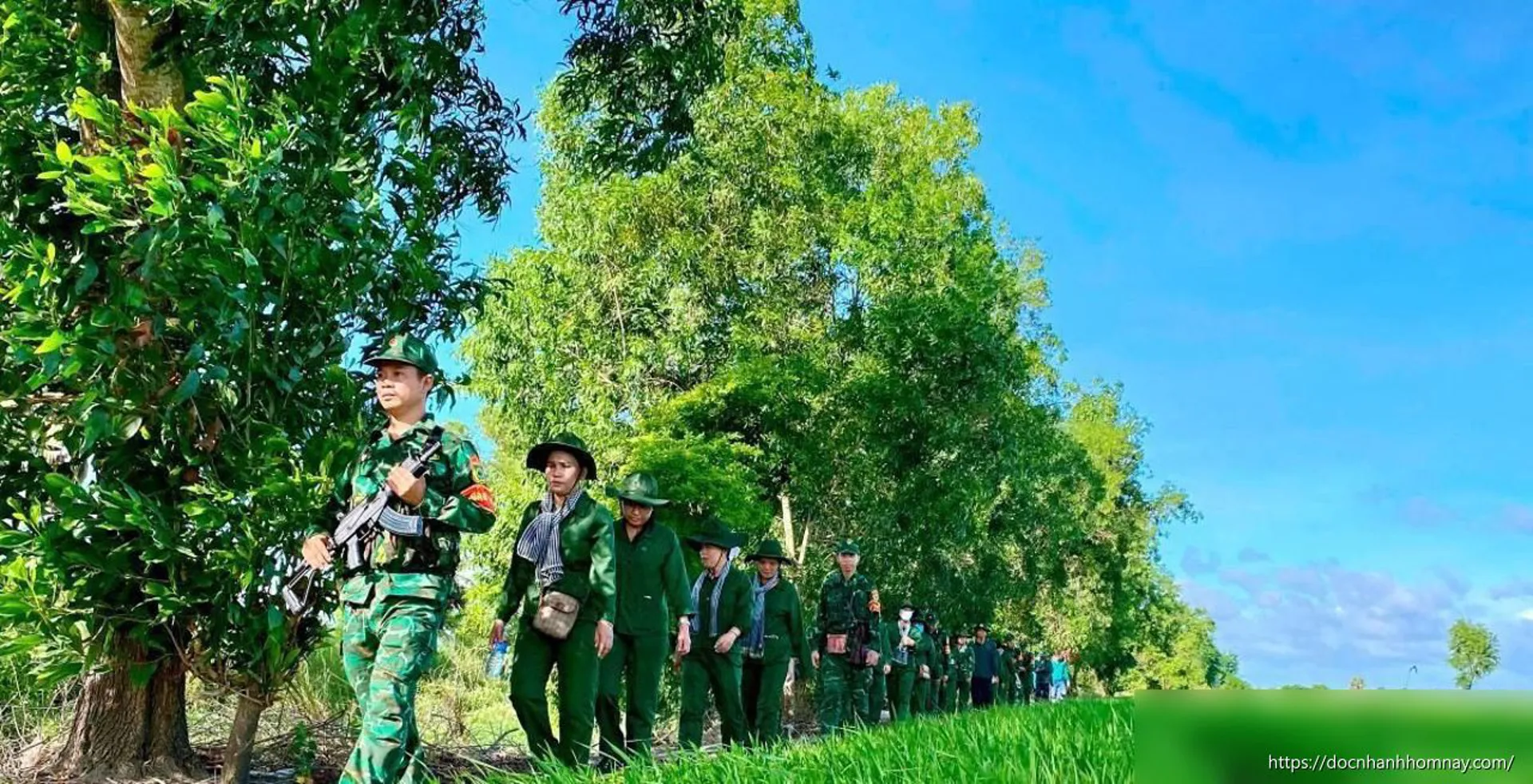 Bộ đội Biên phòng An Giang tuyên truyền pháp luật cho nhân dân biên giới