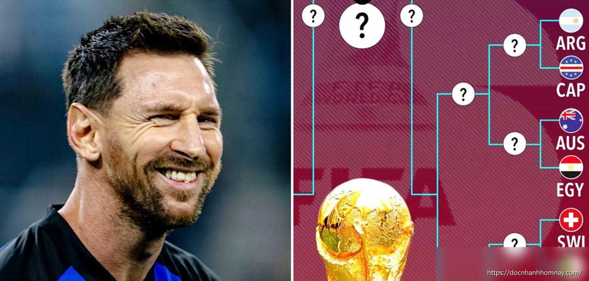FIFA bị nghi 'dàn xếp' lịch để Messi đưa Argentina vào chung kết World Cup