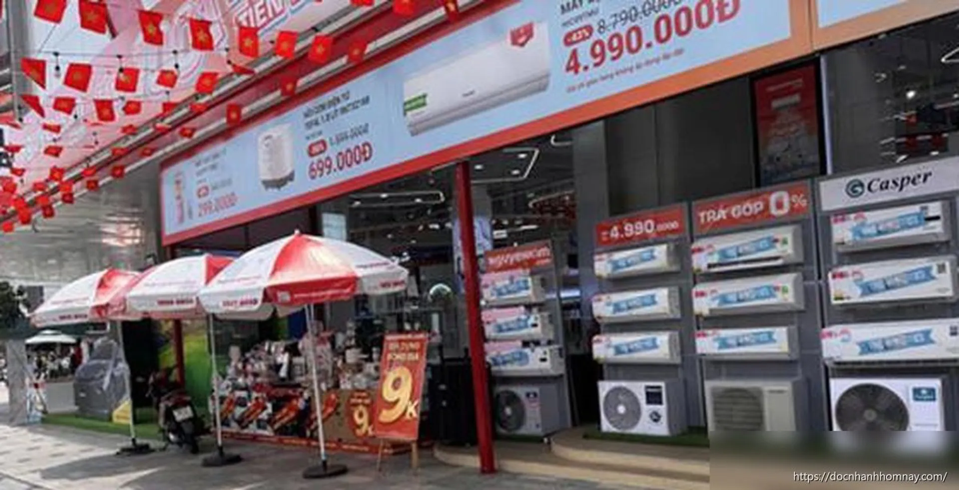 Máy lạnh giảm giá mạnh vì tồn kho 1 triệu bộ