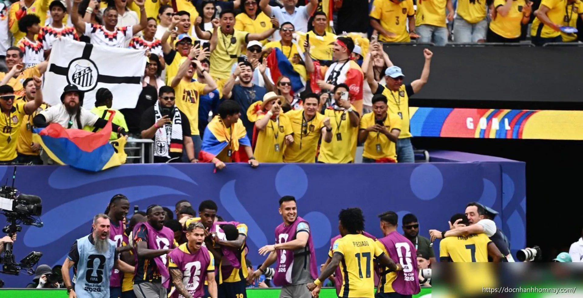 Ecuador quật ngã Đức, lách khe cửa hẹp vào vòng knock-out World Cup 2026