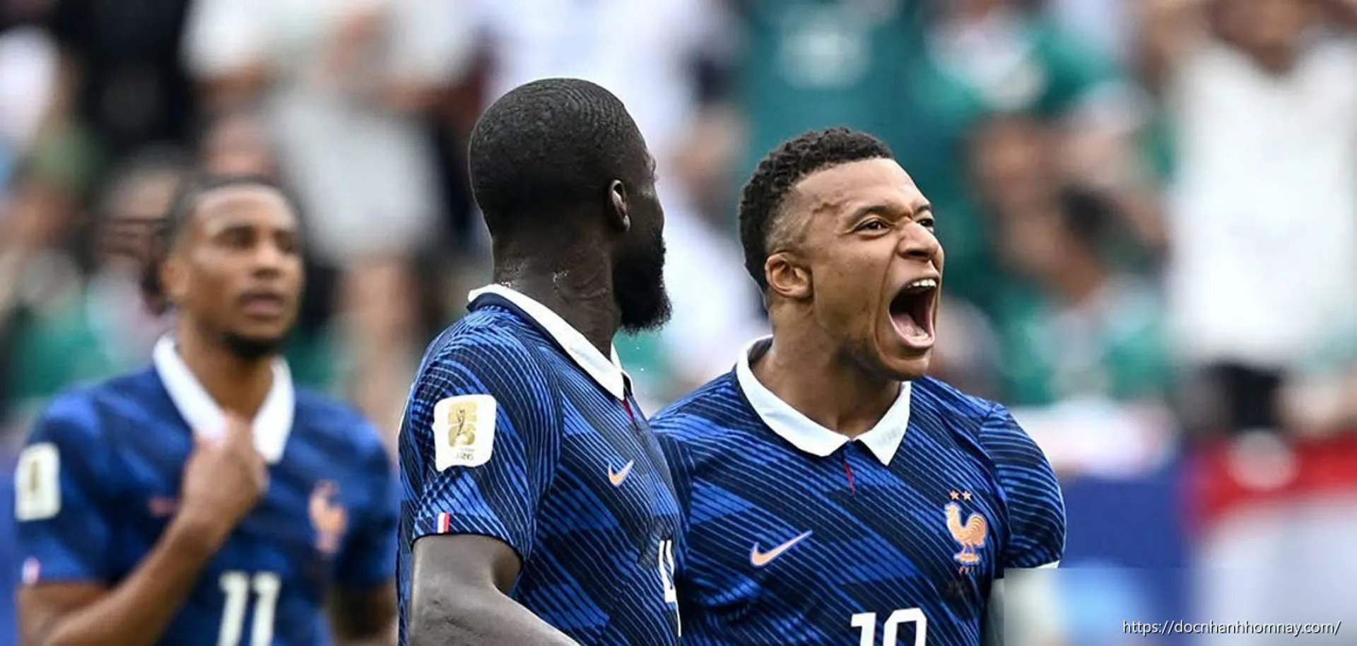Trực tiếp bóng đá Pháp 2-0 Iraq: Mbappe lập cú đúp, Dembele ấn định chiến thắng