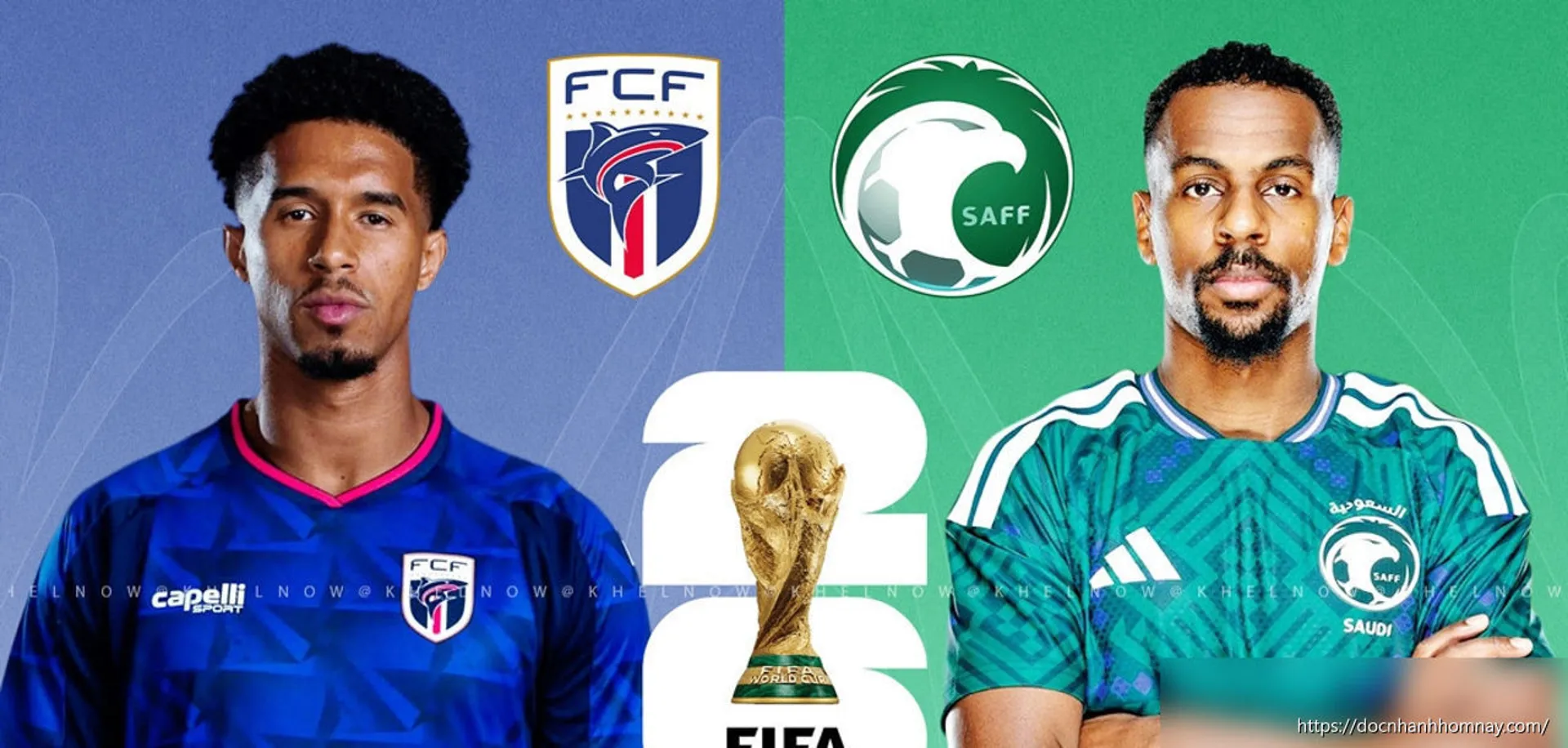 Trực tiếp bóng đá Cape Verde vs Saudi Arabia: Bảng H World Cup 2026