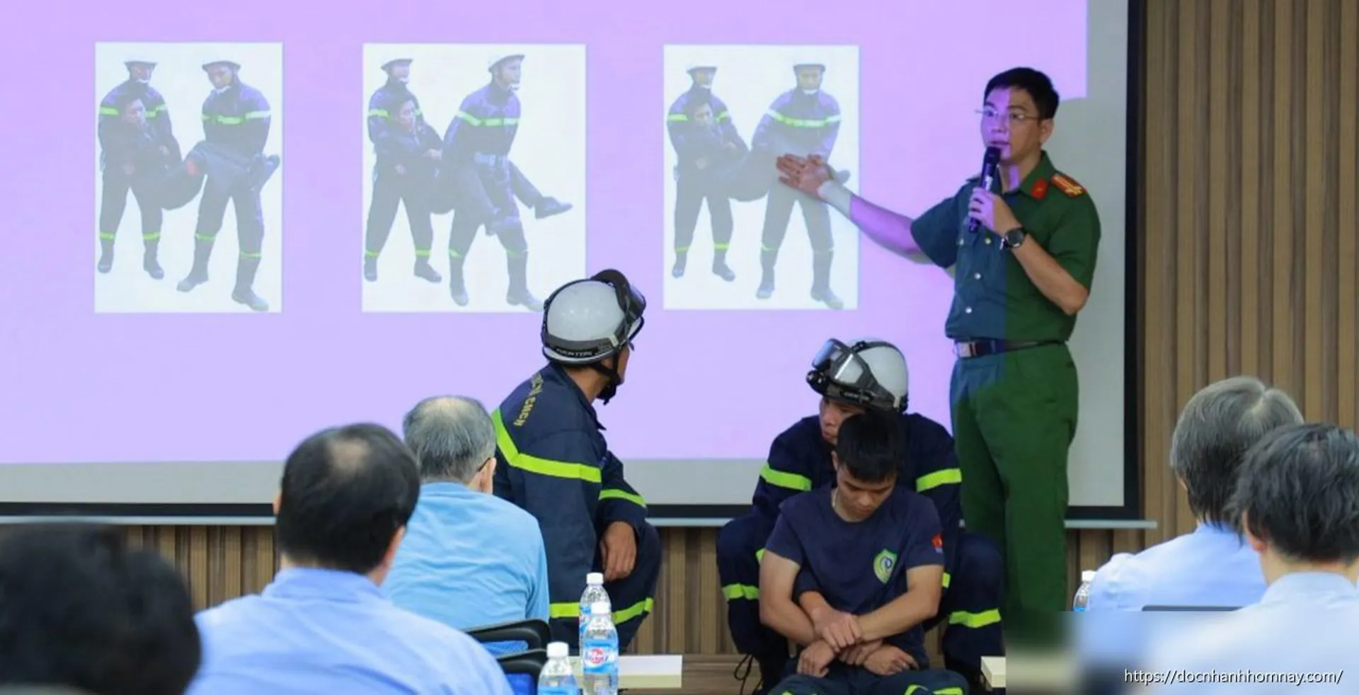 Nâng cao hiệu quả phòng cháy chữa cháy và cứu nạn cứu hộ ngay từ cơ sở
