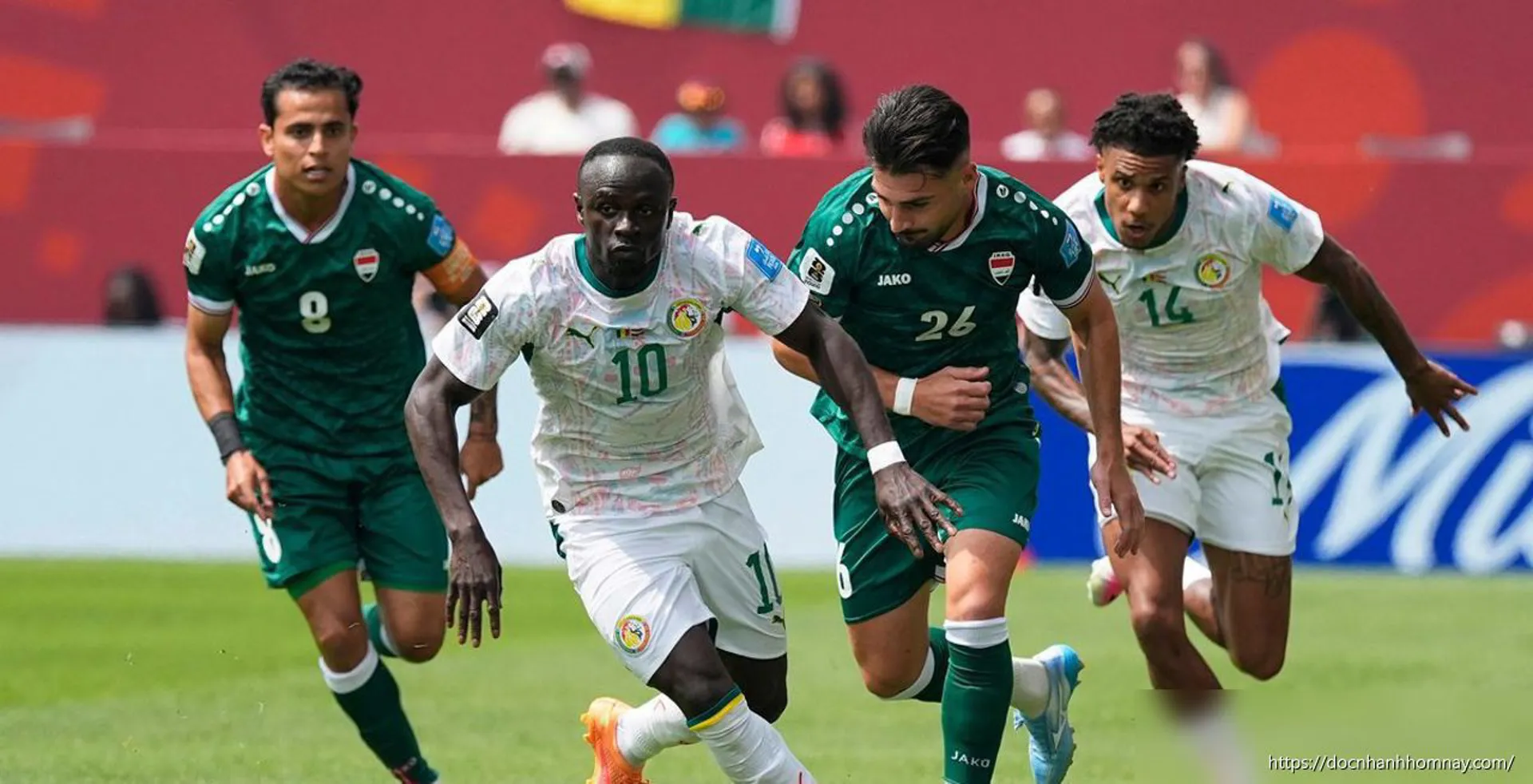 Senegal 1-0 Iraq: Đại diện châu Á lâm nguy