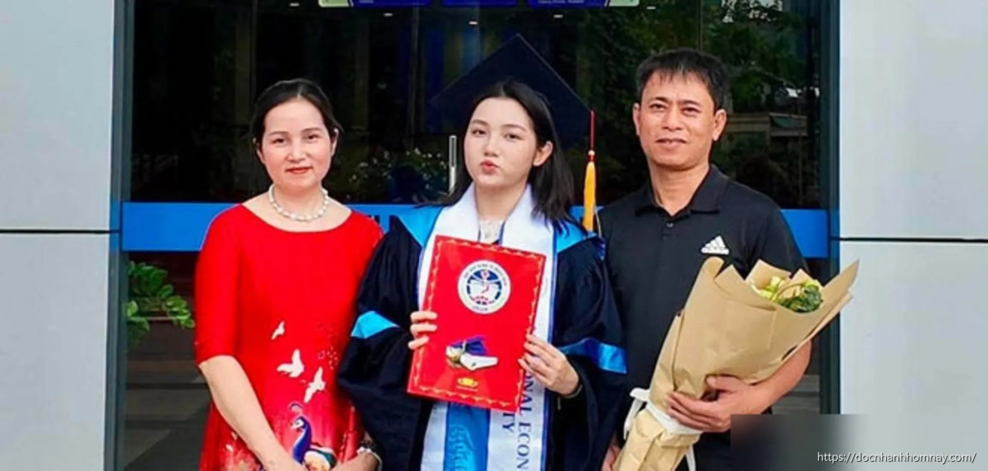 Cha mẹ ly hôn, cô gái Thái Nguyên được sống '2 cuộc đời' nhờ cha dượng