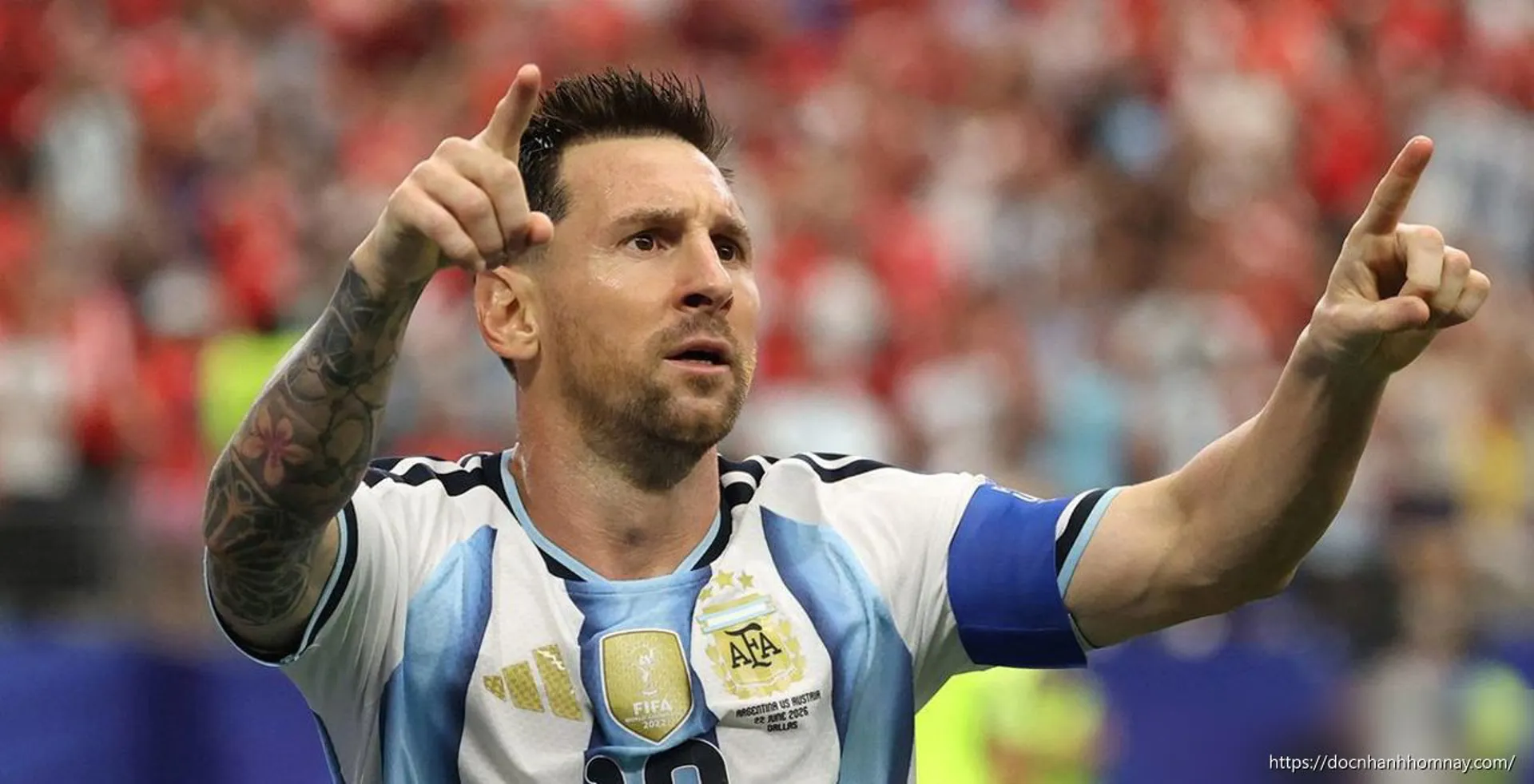 Chính thức: Messi ghi bàn nhiều nhất lịch sử World Cup