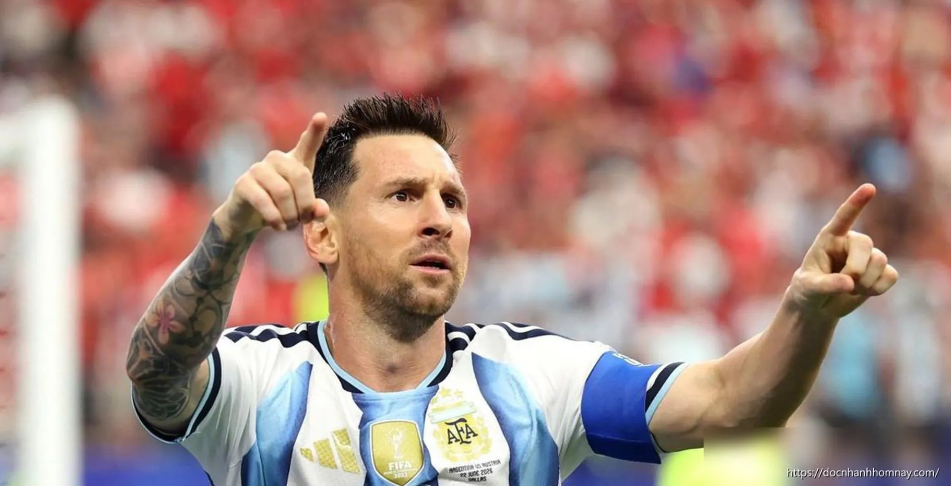 Messi trở thành cầu thủ ghi bàn vĩ đại nhất World Cup