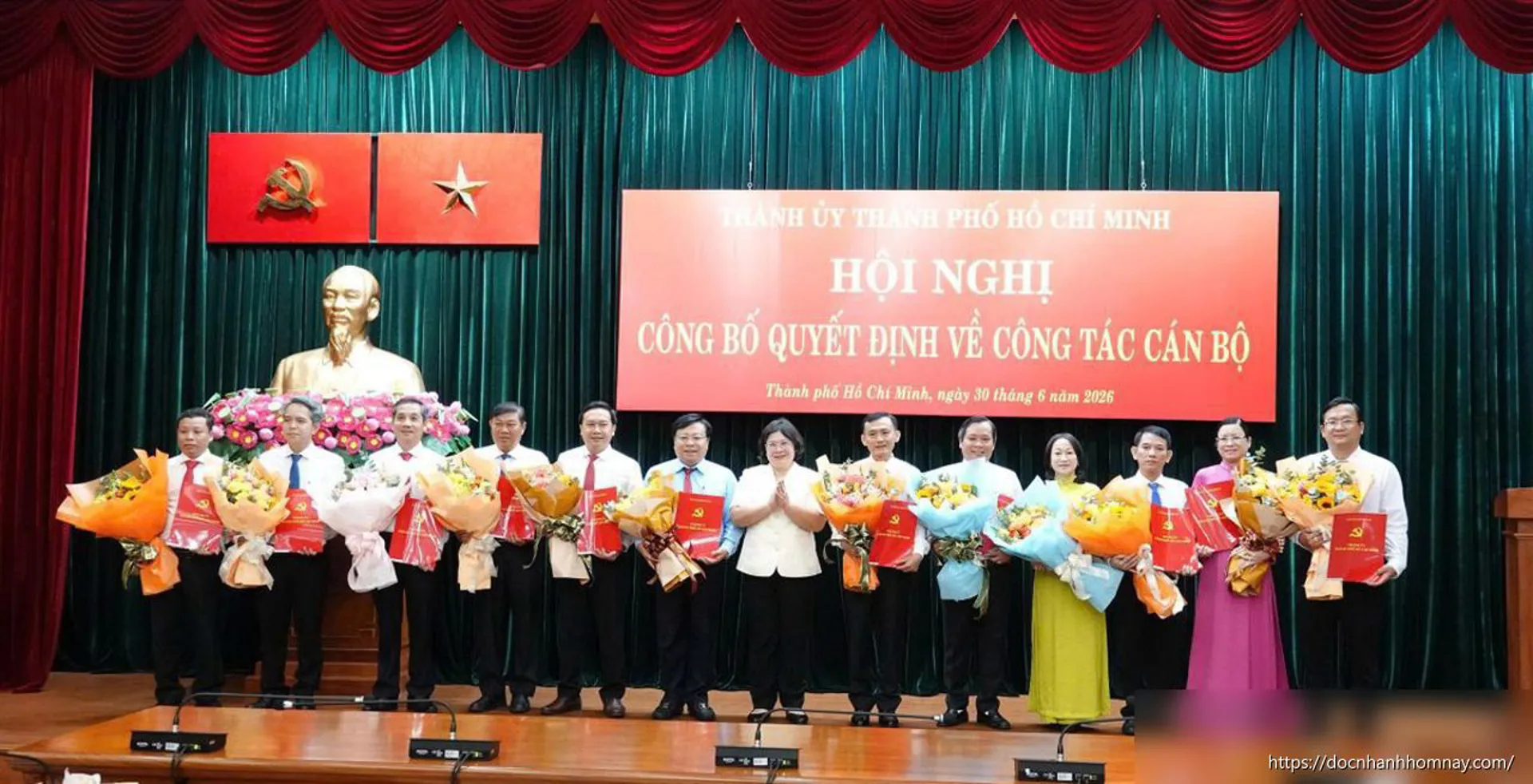 TP.HCM điều động loạt cán bộ chủ chốt về làm Bí thư, Phó Bí thư phường xã