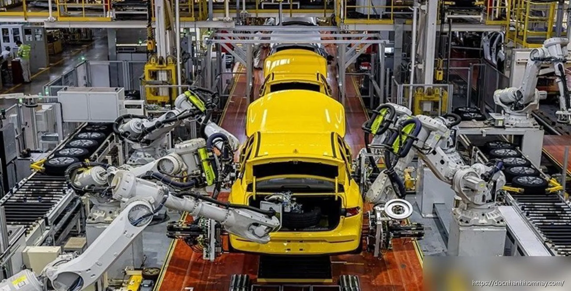 AI tái định hình sản xuất công nghiệp ở Trung Quốc