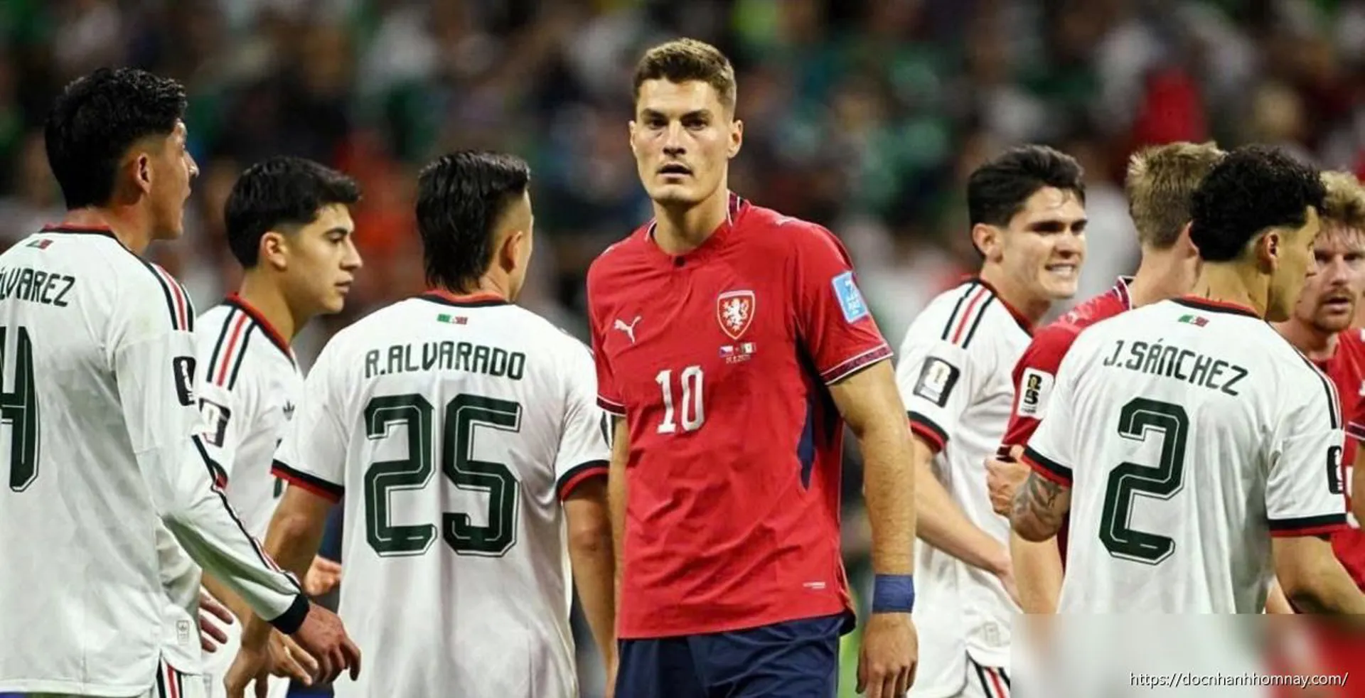 Video bàn thắng CH Séc vs Mexico: Màn trình diễn tấn công mãn nhãn
