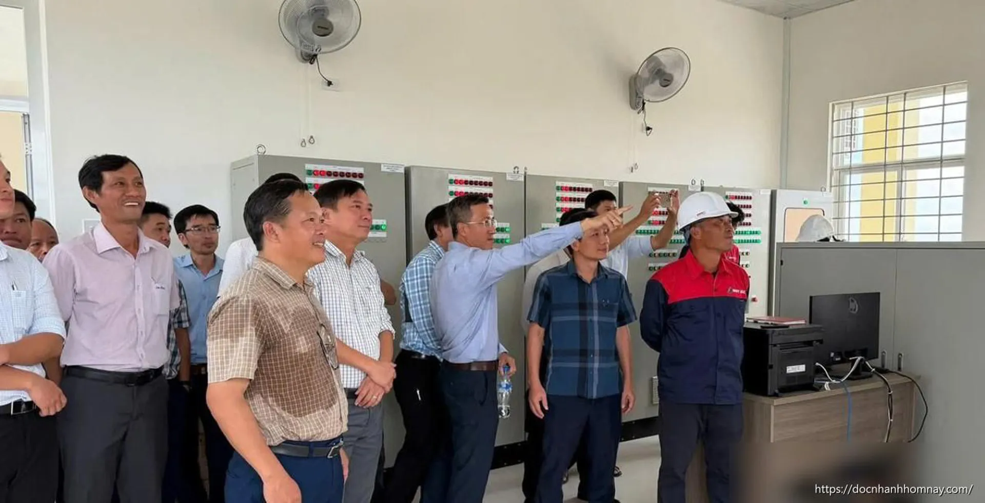 Đập dâng lớn nhất Quảng Ngãi bắt đầu chạy thử, đồng bộ thiết bị