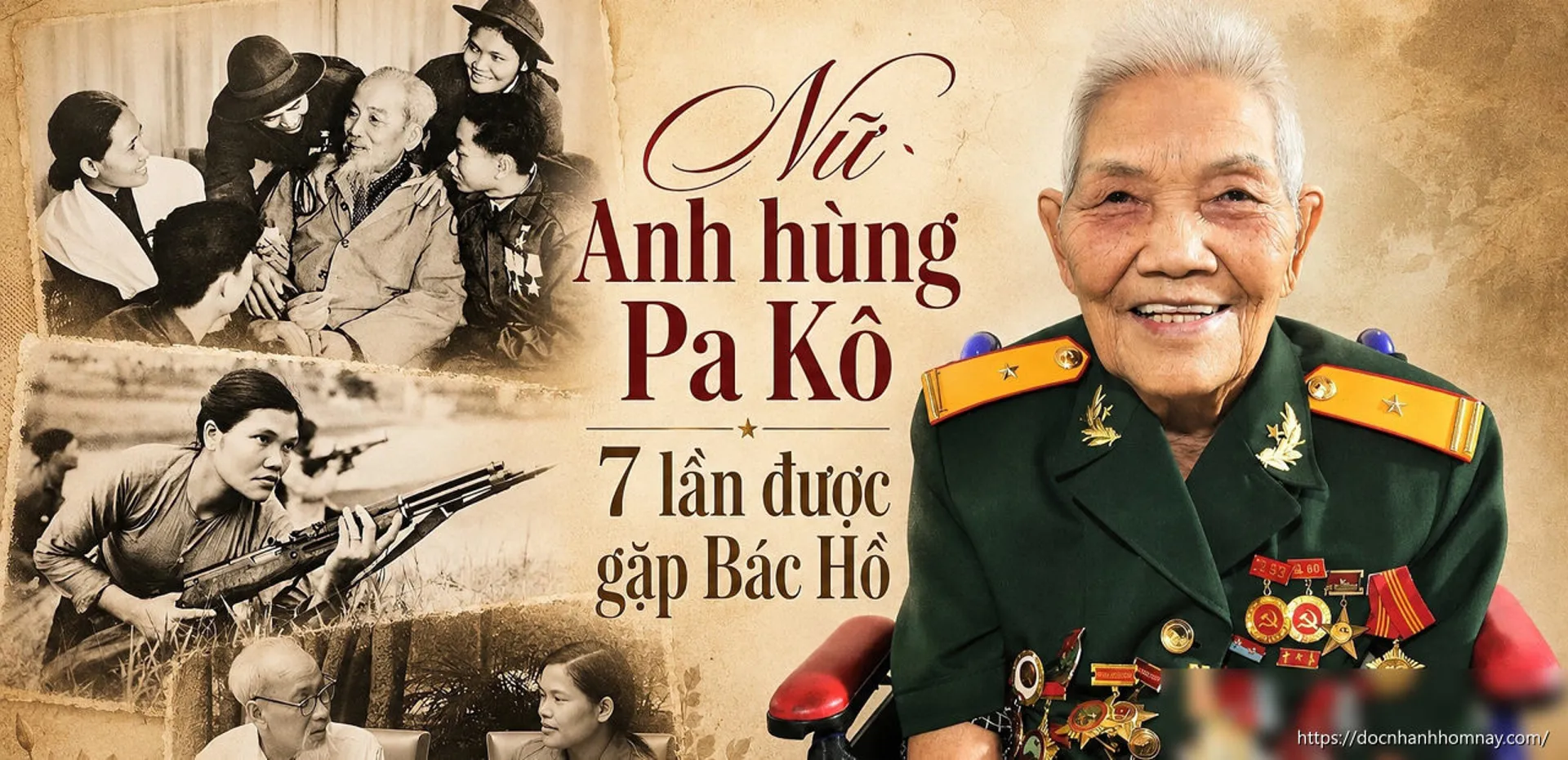 Nữ anh hùng đầu tiên của người Pa Kô, 7 lần được gặp Bác Hồ